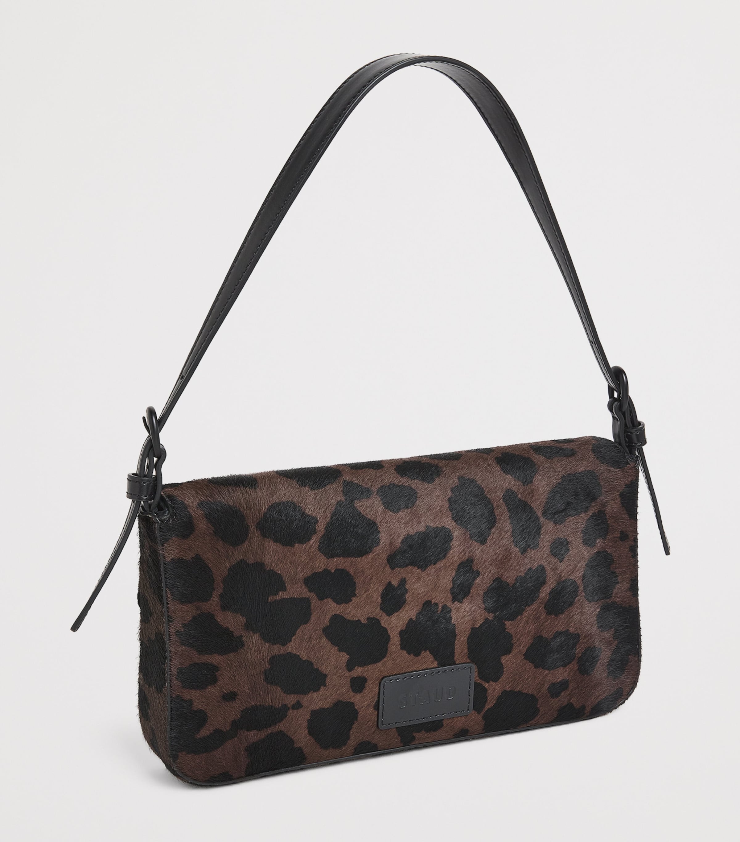 Calfskin Harlow Shoulder Bag LEOP LEOPARD Image 3