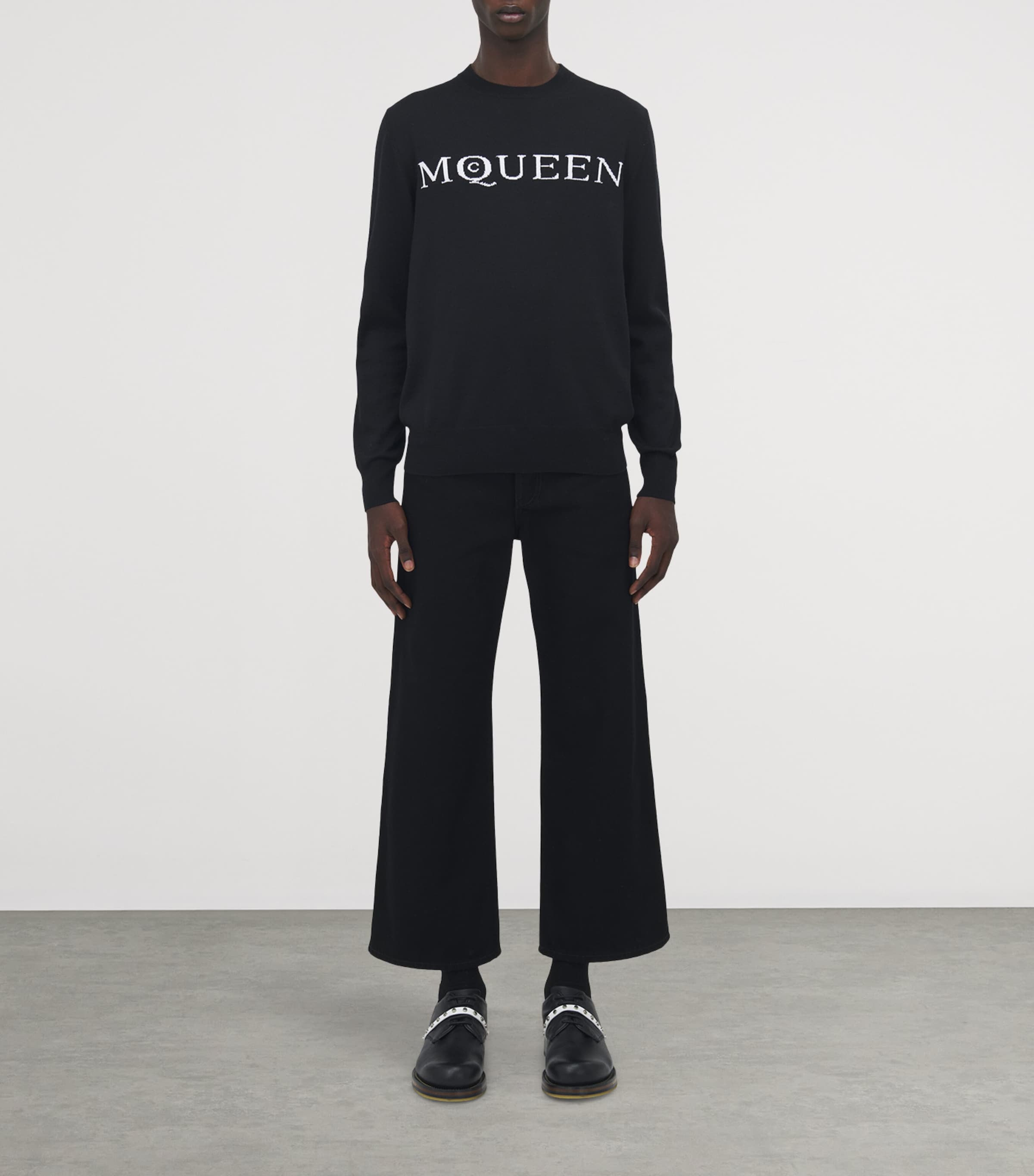 Merino Wool Logo Sweater 1218 Image 2