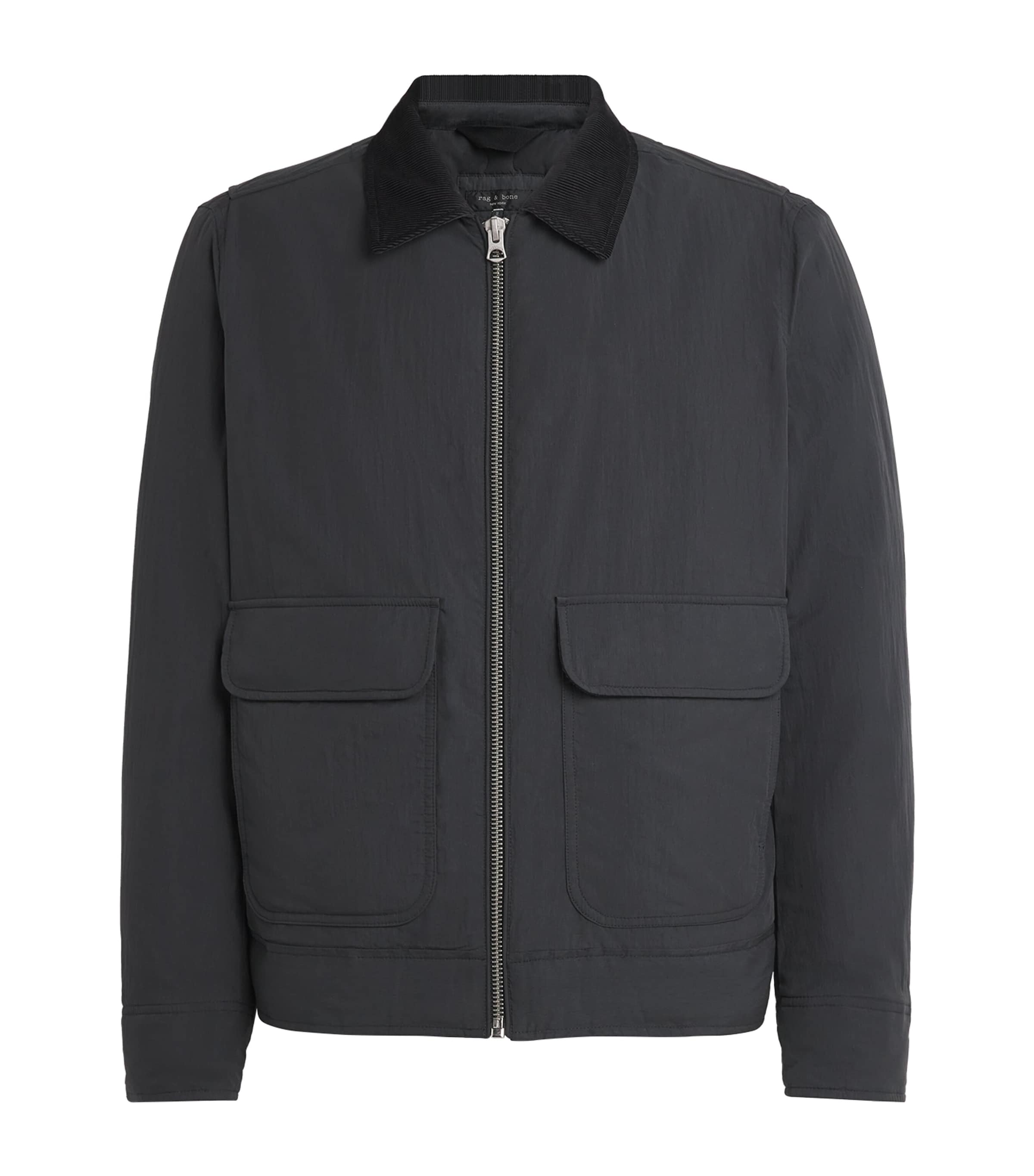 Rag & Bone Down-filled Derrick Jacket In Black