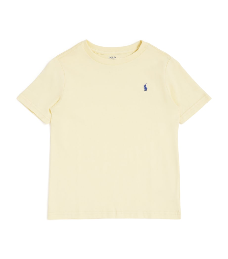 Logo Embroidered T-Shirt (6-14 Years) TBRD YLLO Image 1