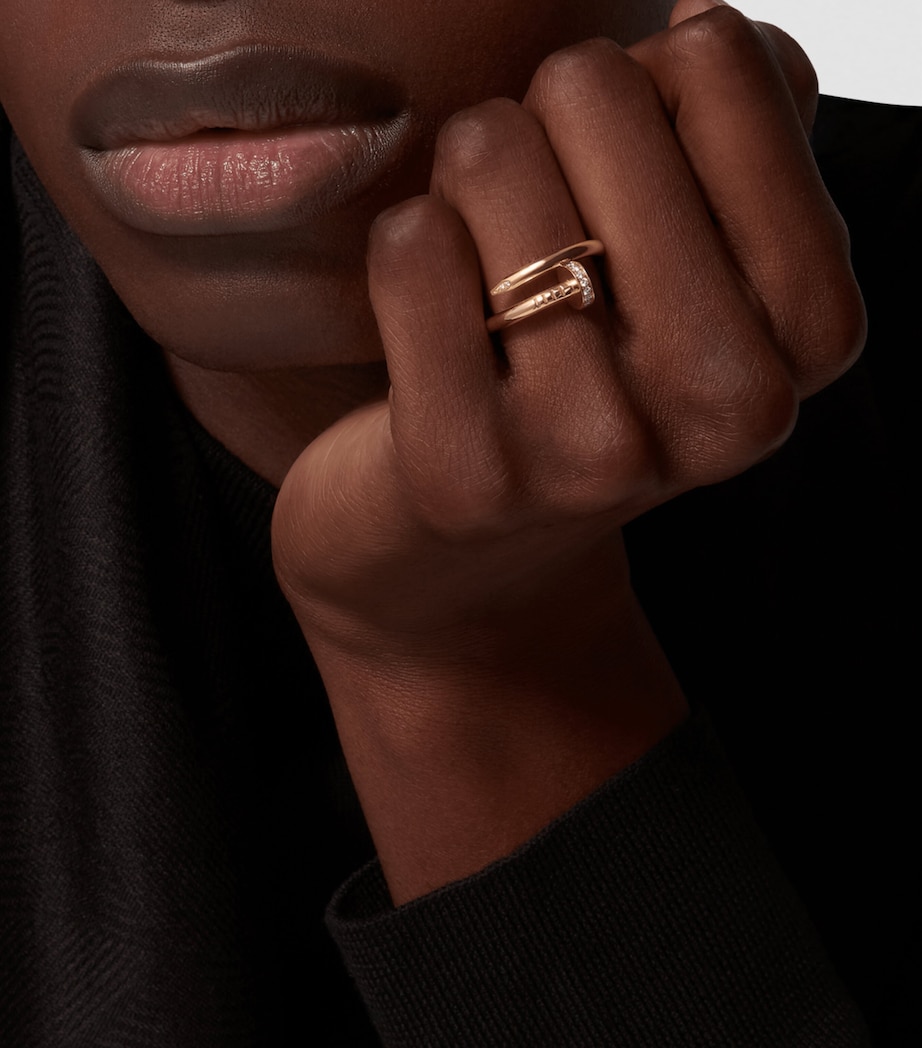 Yellow Gold and Diamond Juste Un Clou Ring MULTI Image 7