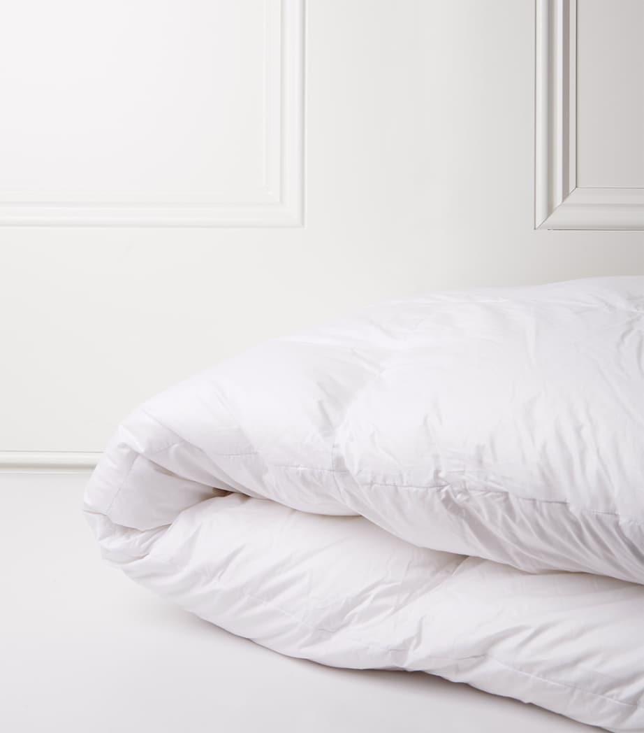 Double Chalet 100% Siberian Goose Down Duvet (13.5 Tog) WHITE Image 2