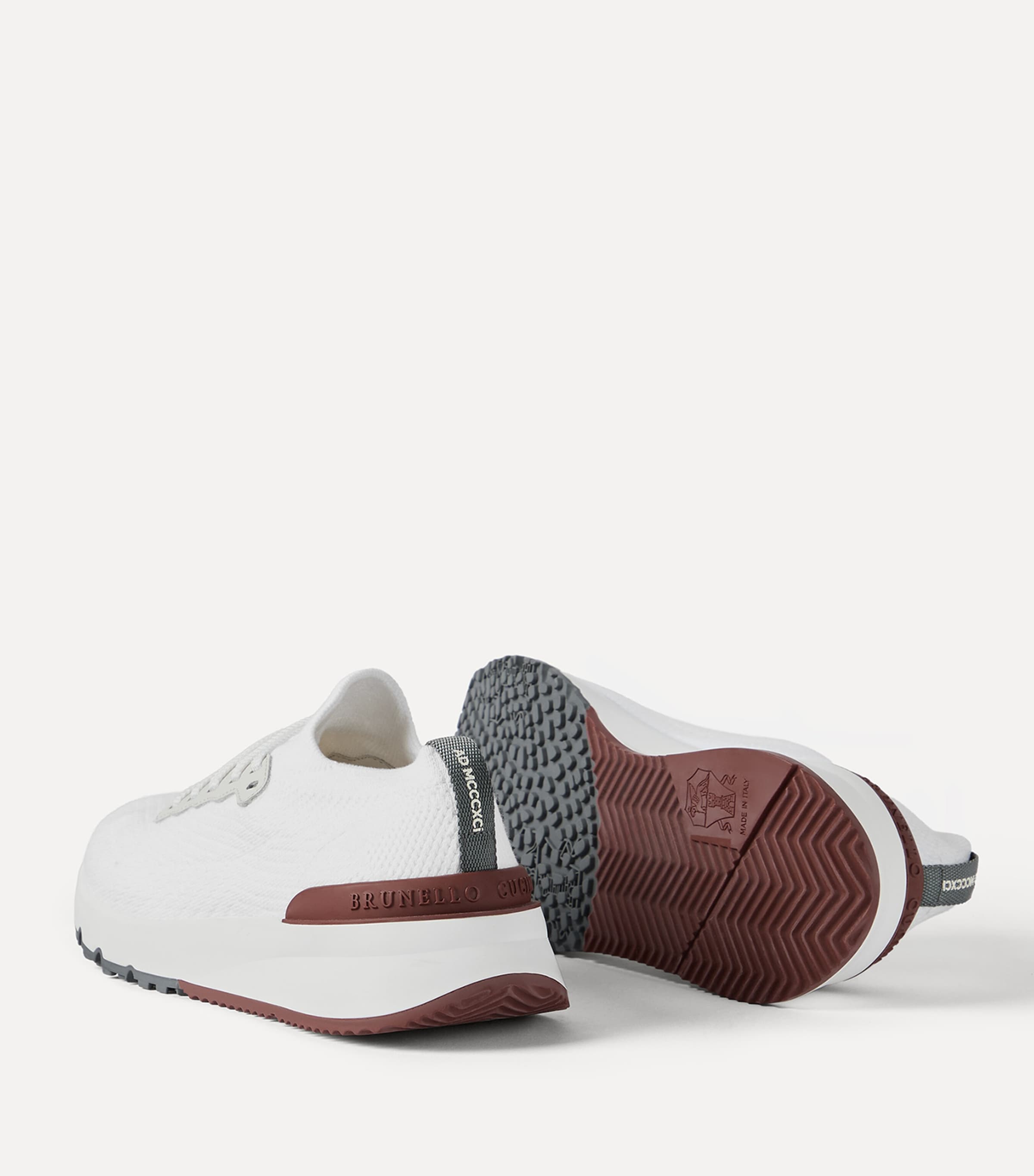Brunello Cucinelli Cotton Knitted Sneakers Image 6