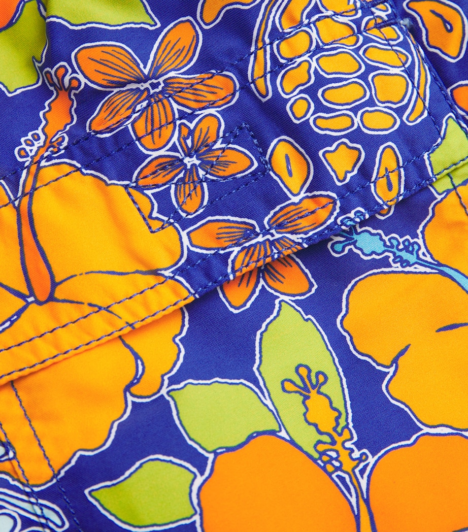 Tropical Turtle Print Swim Shorts 613-MARRAKECH Image 5