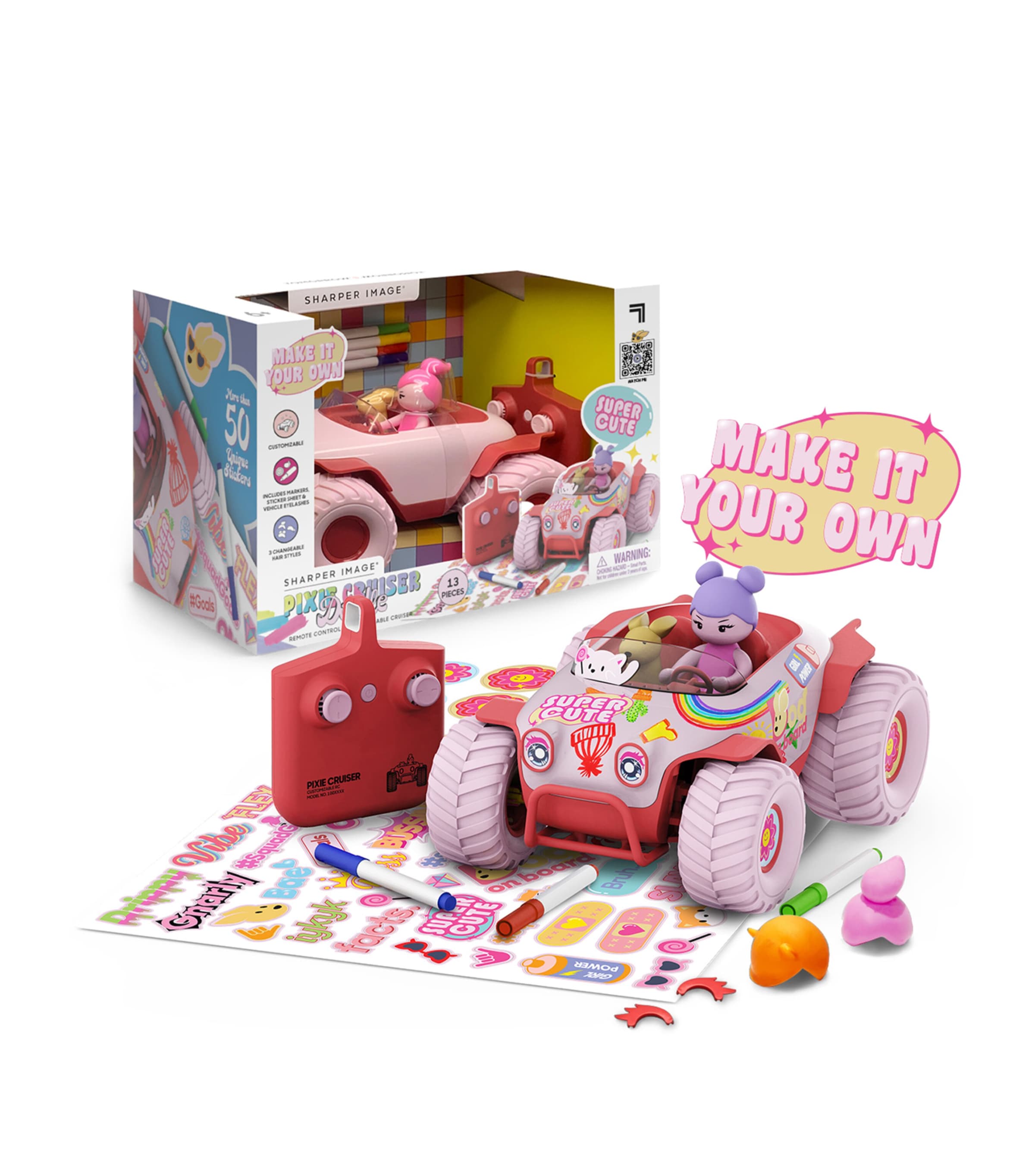 Sharper Image Doodle Pixie Remote Control Cruiser