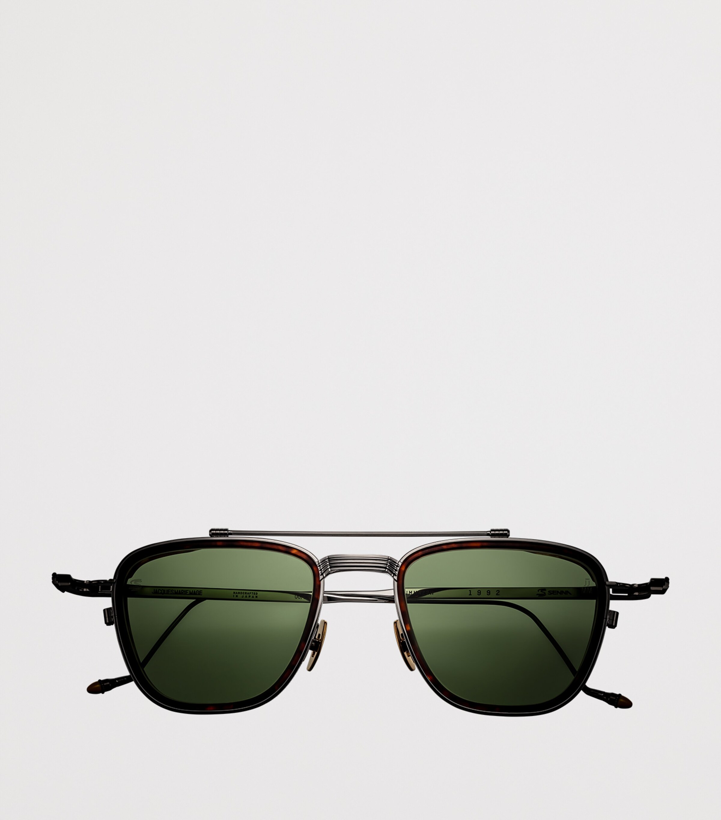 Jacques Marie Mage Ayrton Senna 1992 Sunglasses Antique Silver Image 6