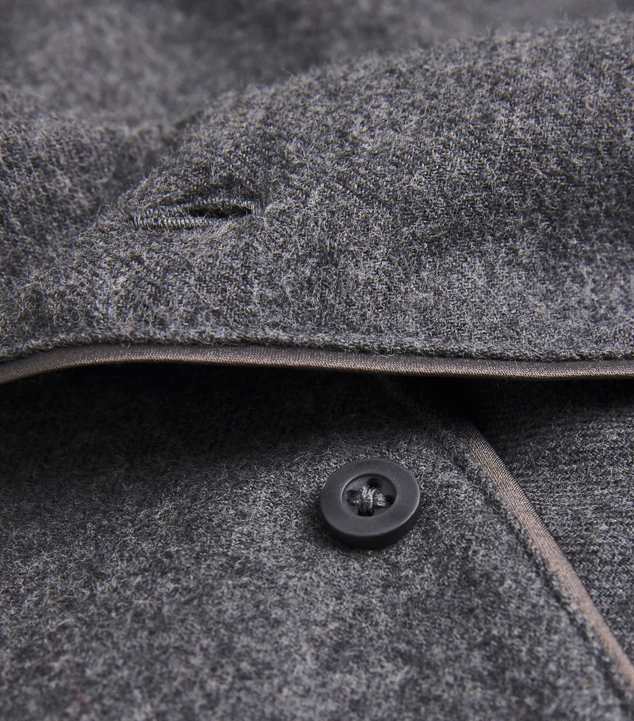 Cotton Long-Sleeve Pyjama Set ASH HEATHER GREY Image 5