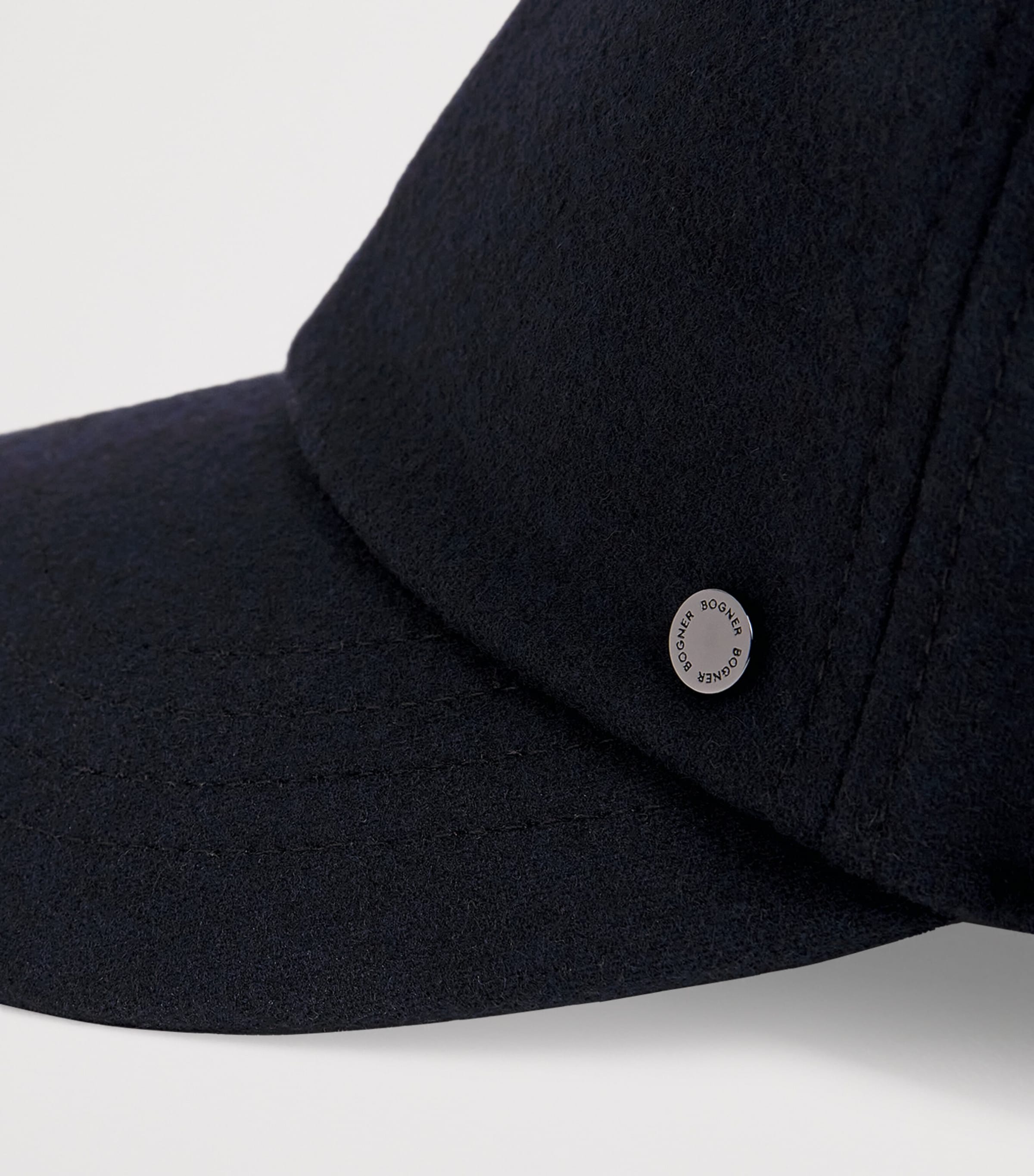 Flannel Ralf Baseball Cap 464-NAVY Image 4