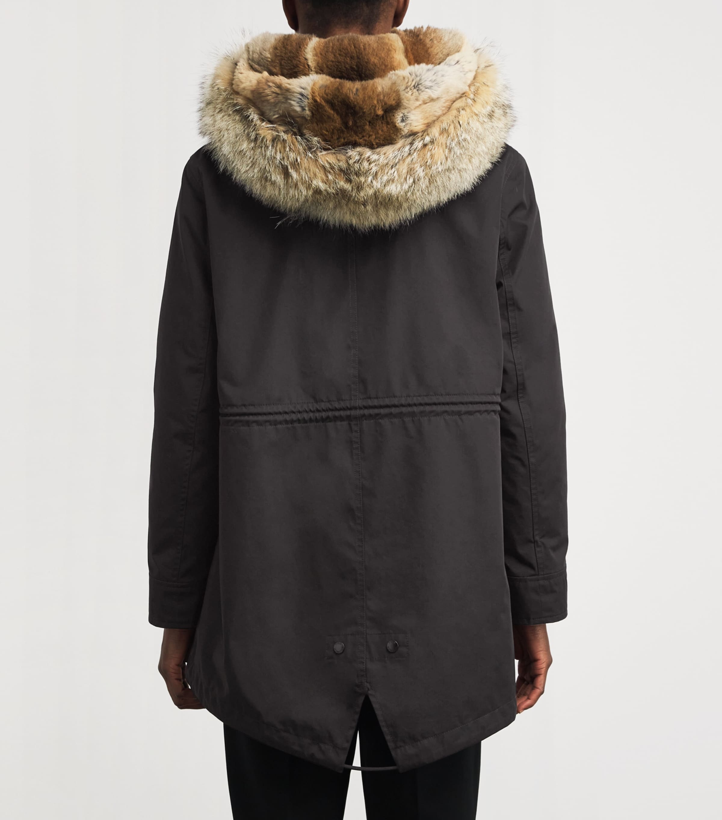 Down-Coyote-Rabbit Parka Jacket (72cm) B2192 Image 4