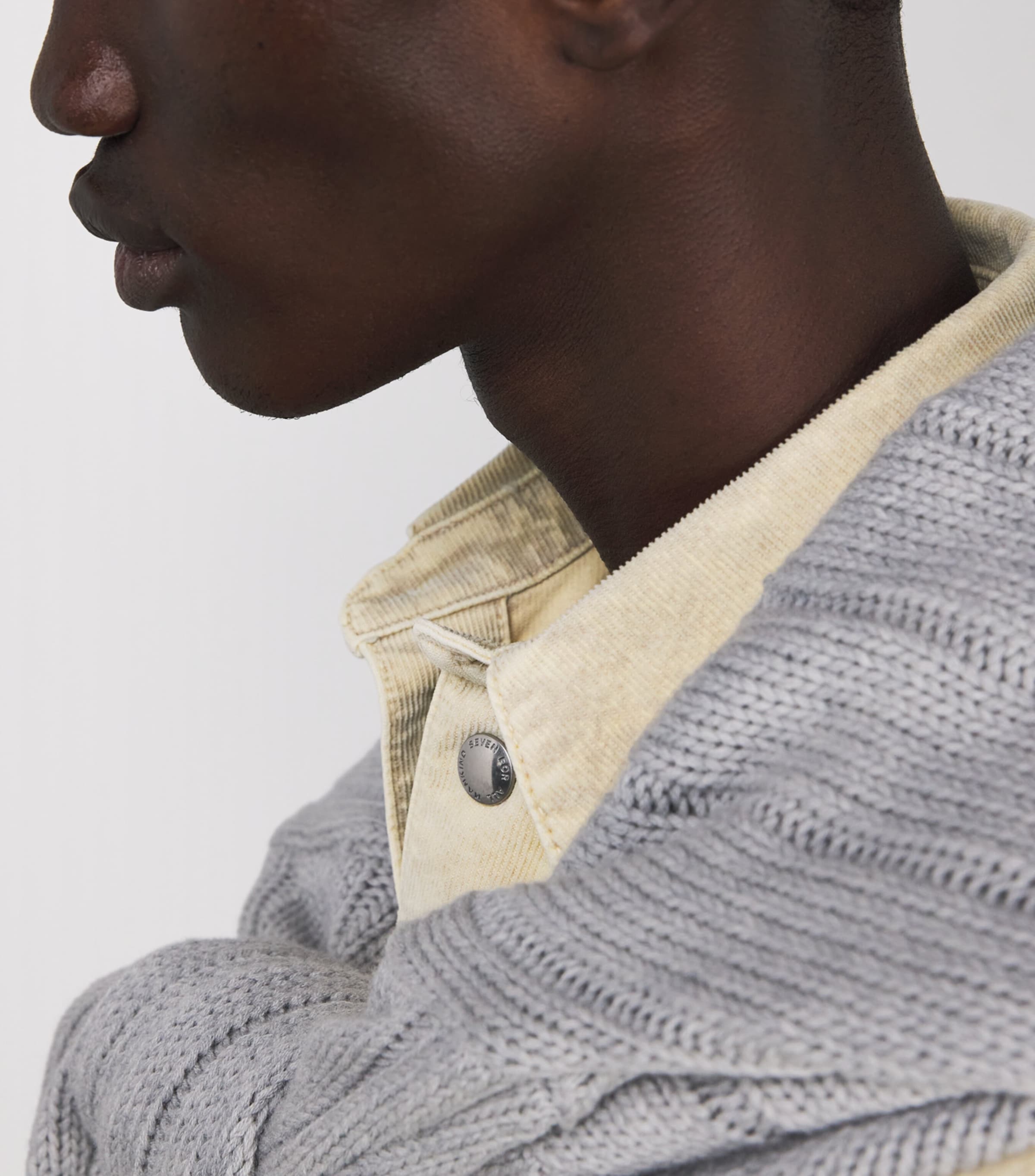 Cotton-Blend Corduroy Shirt CORDUROY WHEAT Image 6