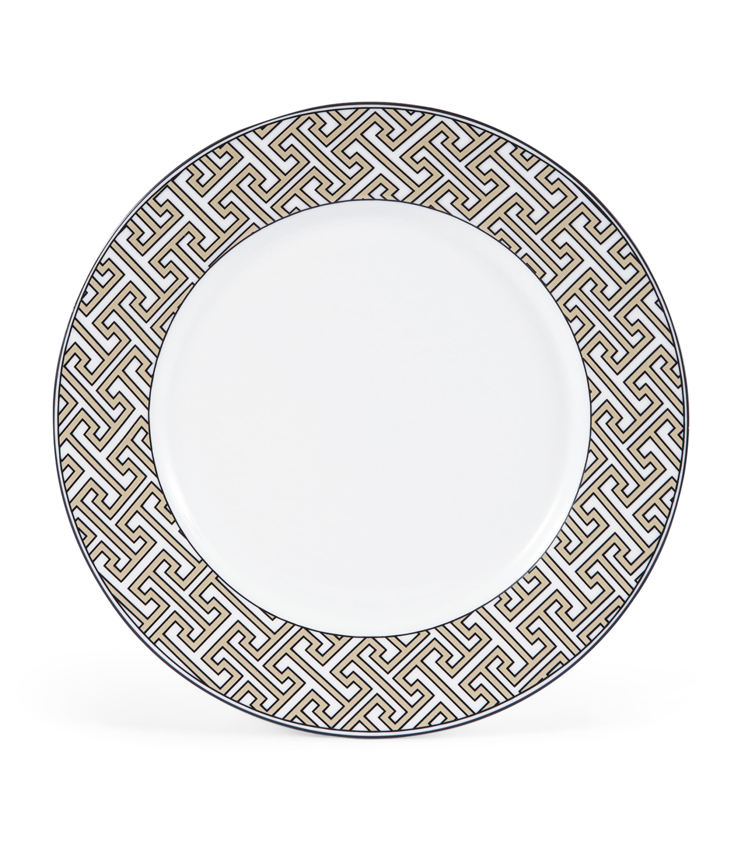 O.w.london O. W.london Set Of 2 Maze Dinner Plates In Beige