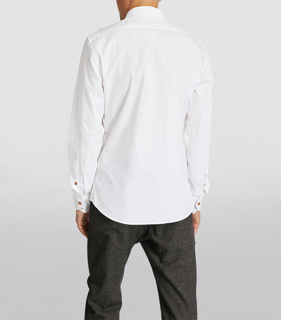 Long-Sleeved Orb Shirt A401 - WHITE Image 4