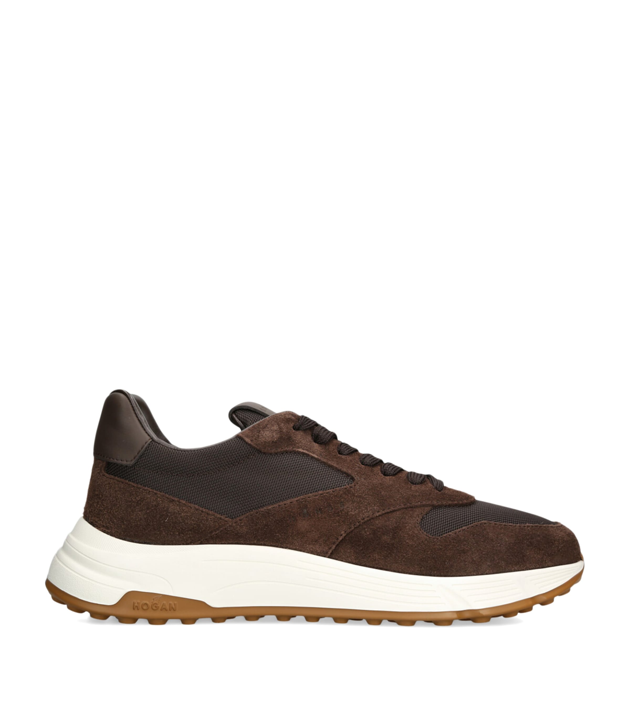 Suede Hyperlight Sneakers DARK BROWN Image 1