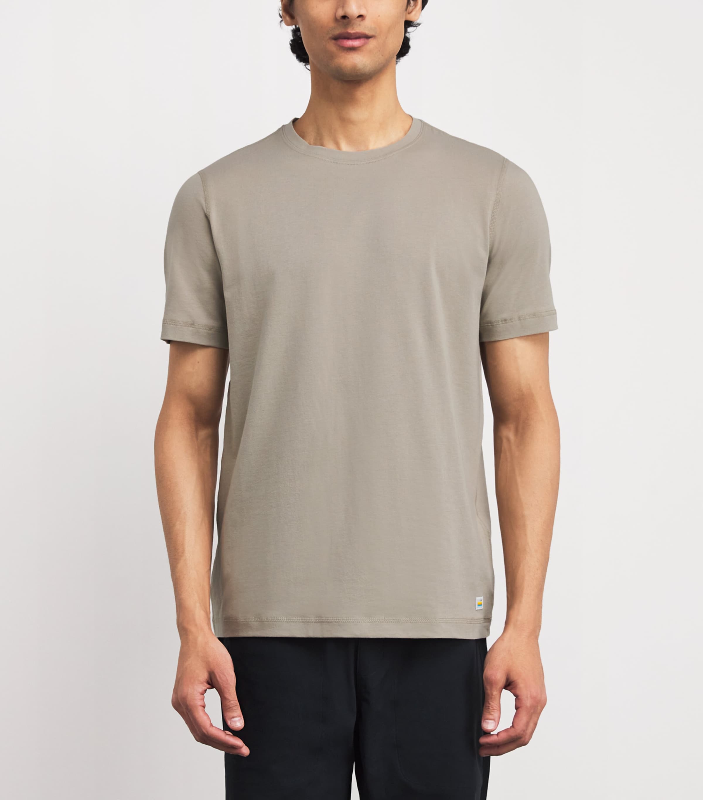 Cotton-Blend Tuvalu T-Shirt TRF TRUFFLE Image 3