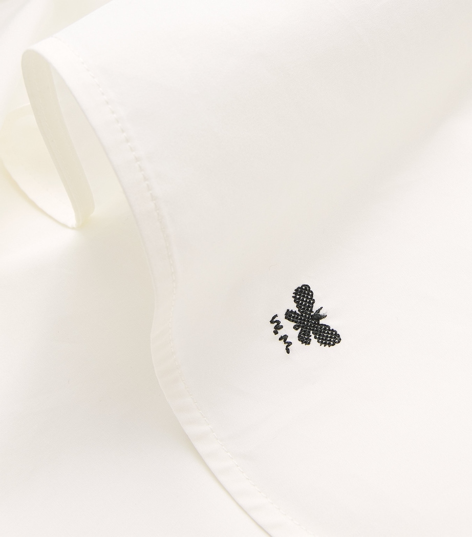 Cotton Poplin Top WHITE Image 5