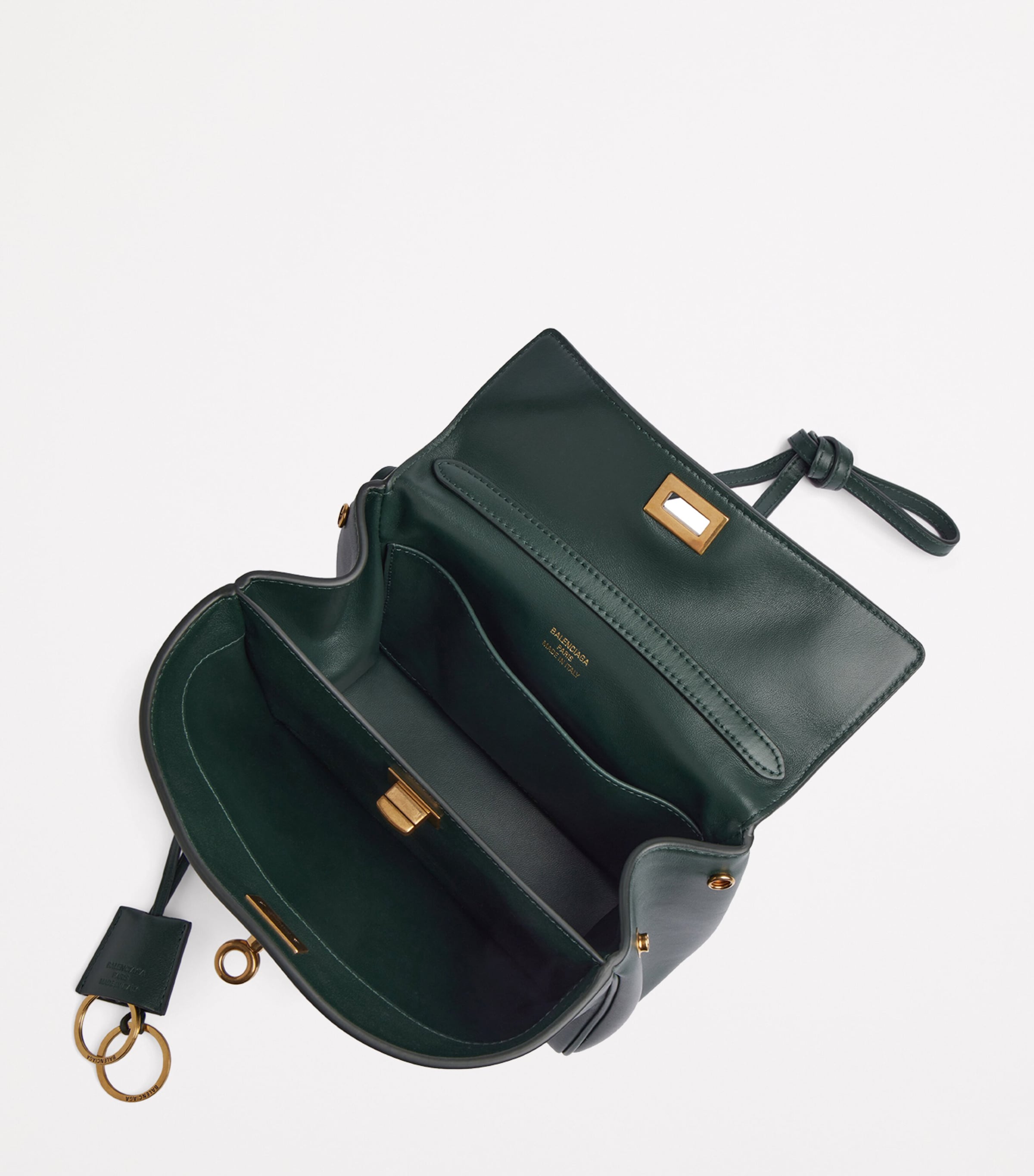 Mini Leather Rodeo Top-Handle Bag 3614 Image 5