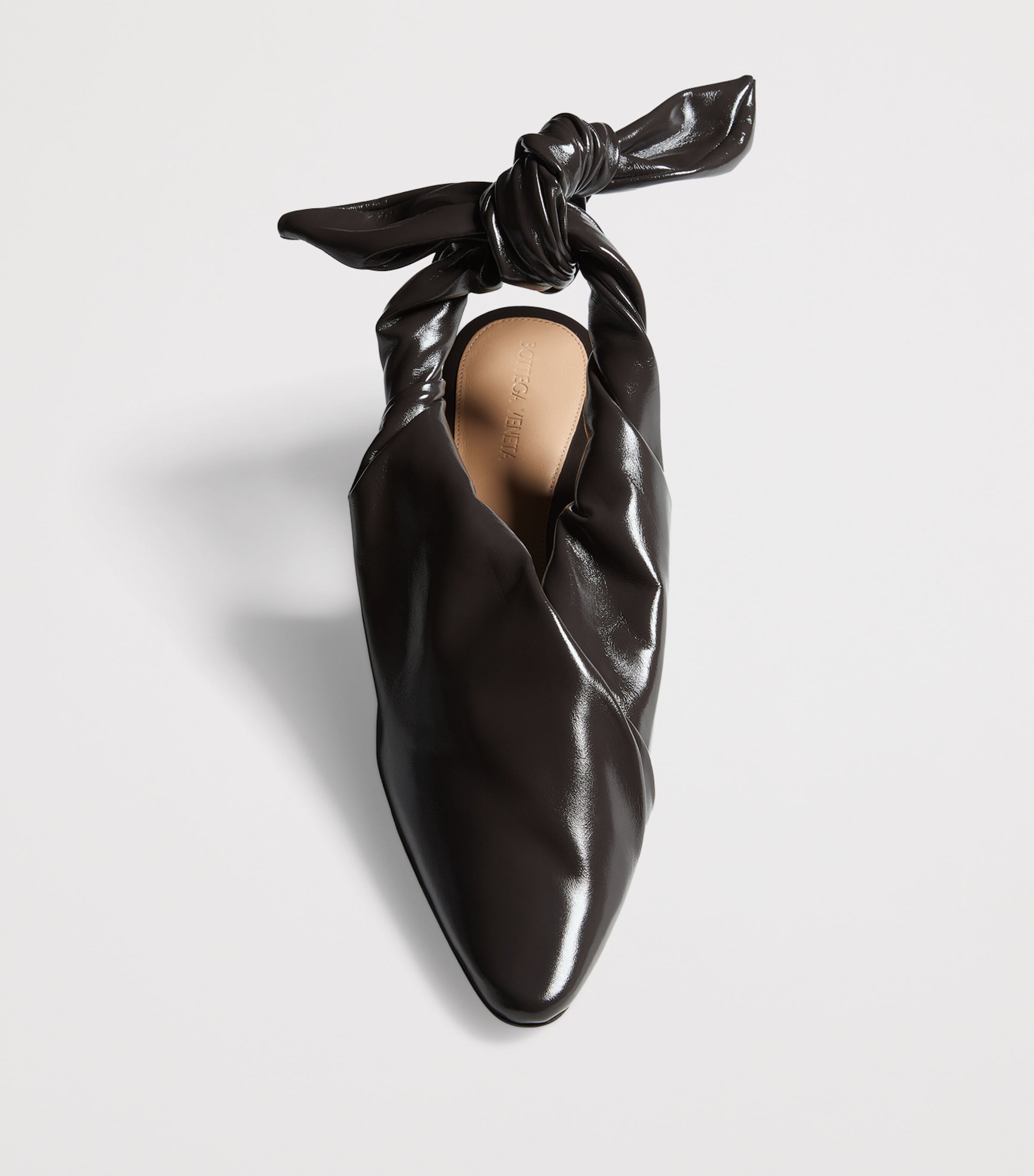 Bottega Veneta Leather Knot Slingback Heels 40 Image 4