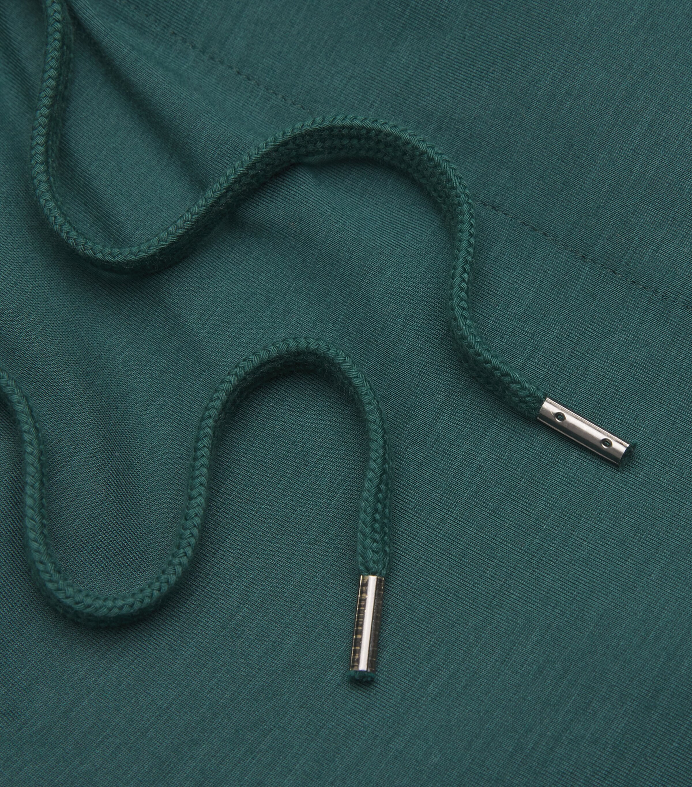 Derek Rose Mens Basel Lounge Trousers Green Image 5