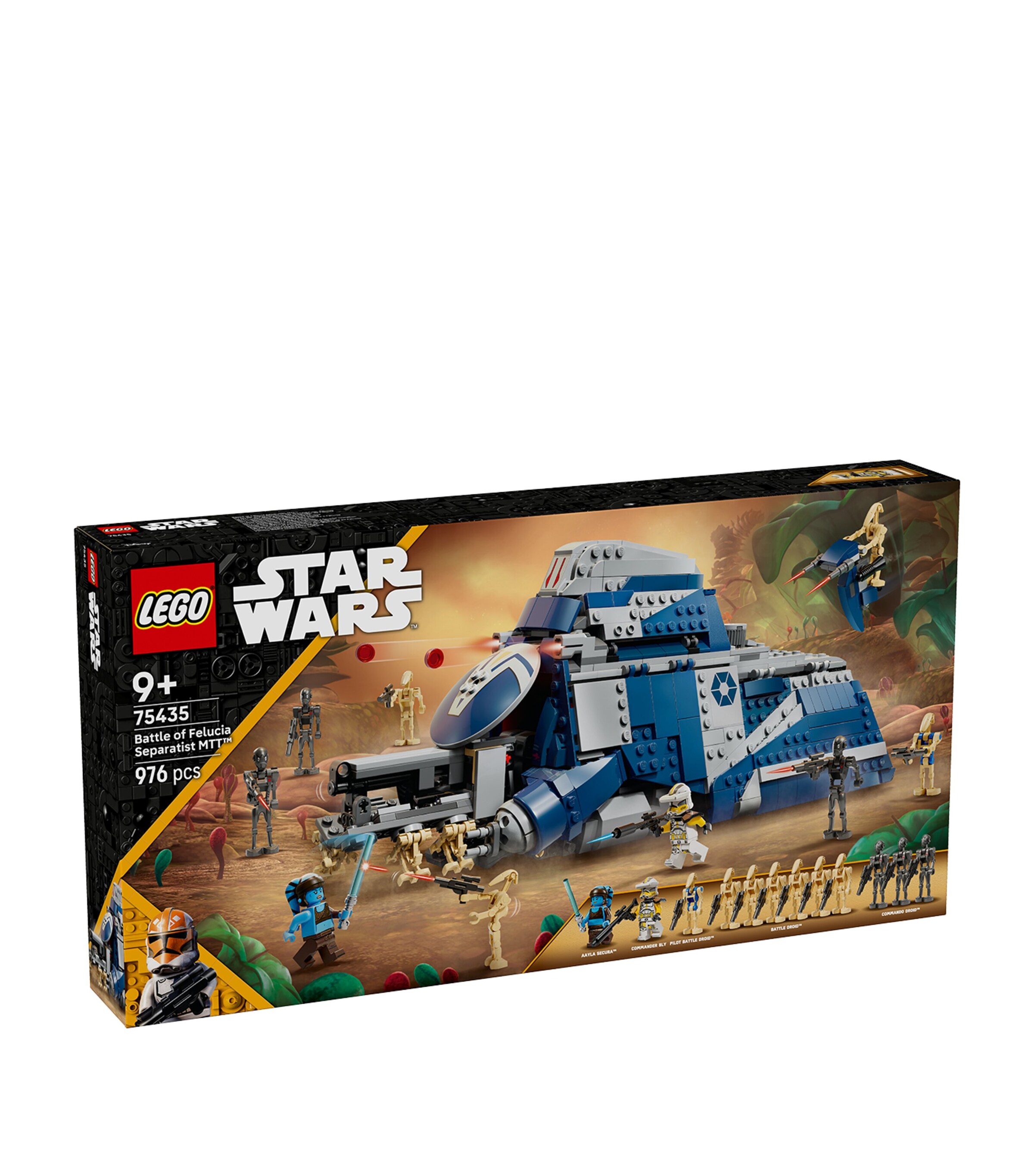 Lego Star Wars Battle of Felucia Separatist MTT 75435 Image 2