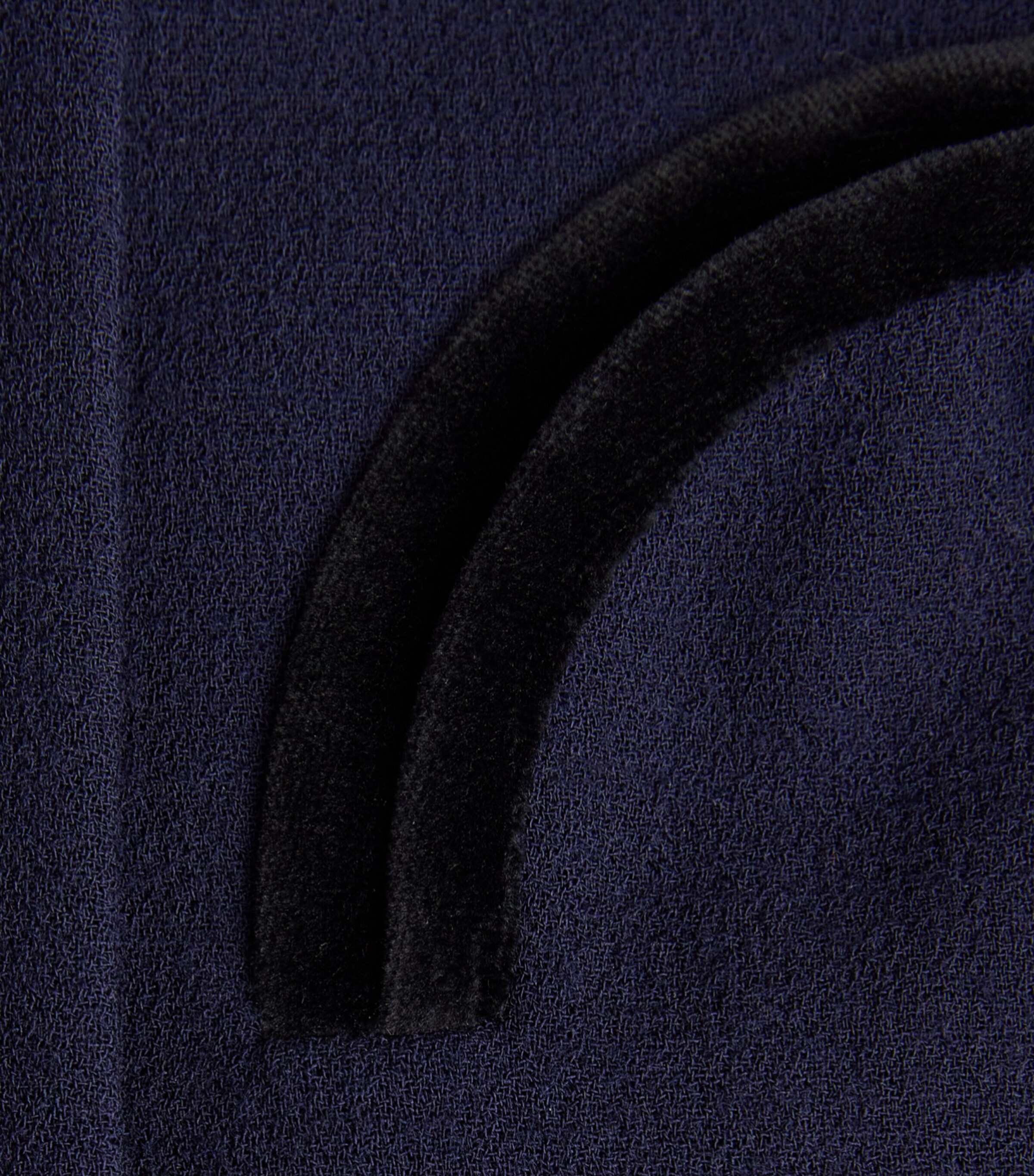 Blazé Milano Womens Virgin Wool Double-Breasted Everyday Blazer Navy Image 6