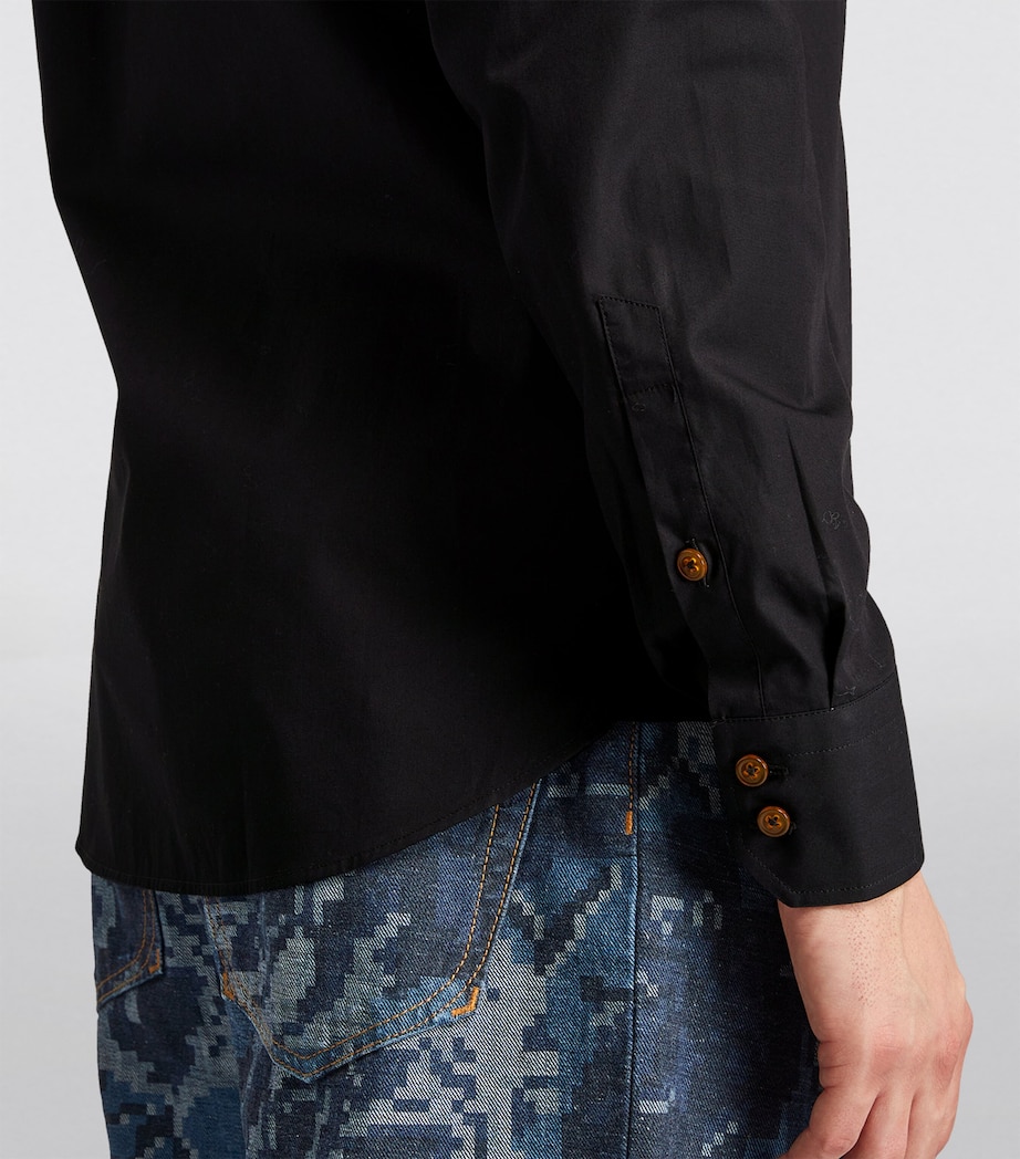 Long-Sleeved Orb Shirt N401 BLACK Image 6