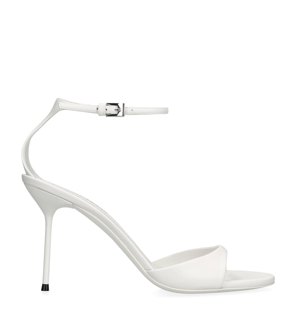 Paris Texas Leather Lidia Sandals 90 White