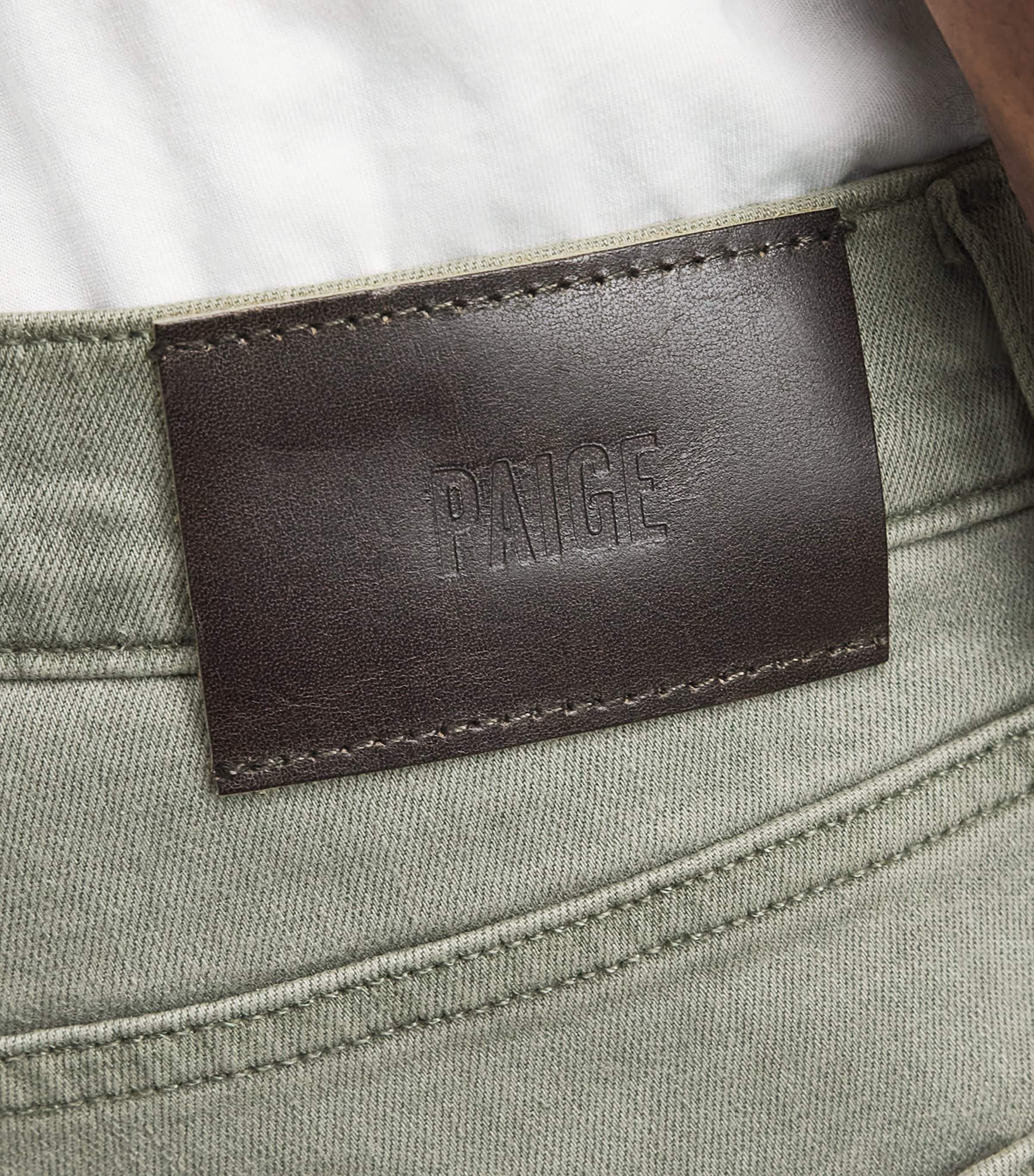 PAIGE Mens Lennox Slim Jeans Vintage Bonsai Image 3