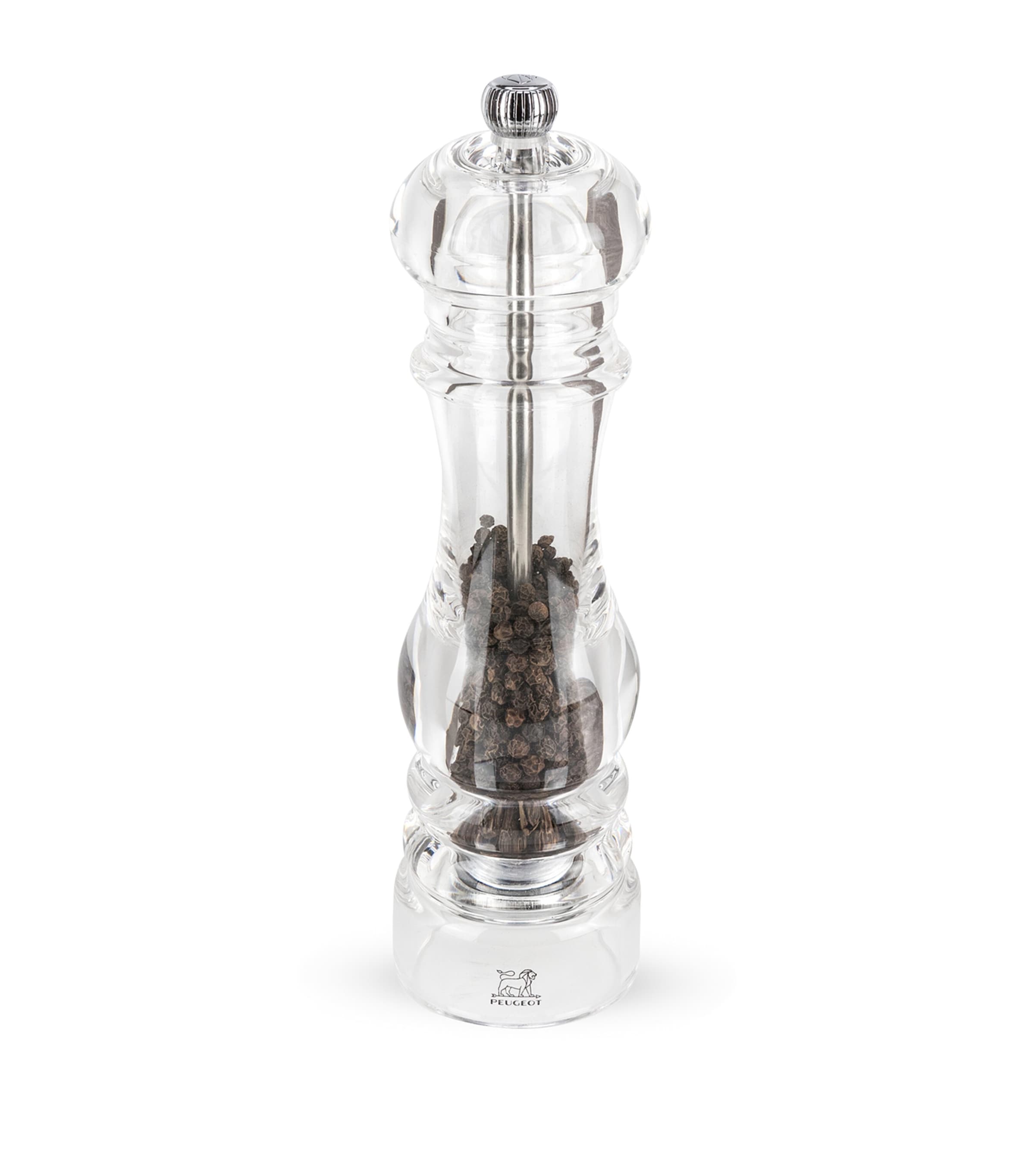 Acrylic Nancy Pepper Mill (22cm) CLEAR Image 1