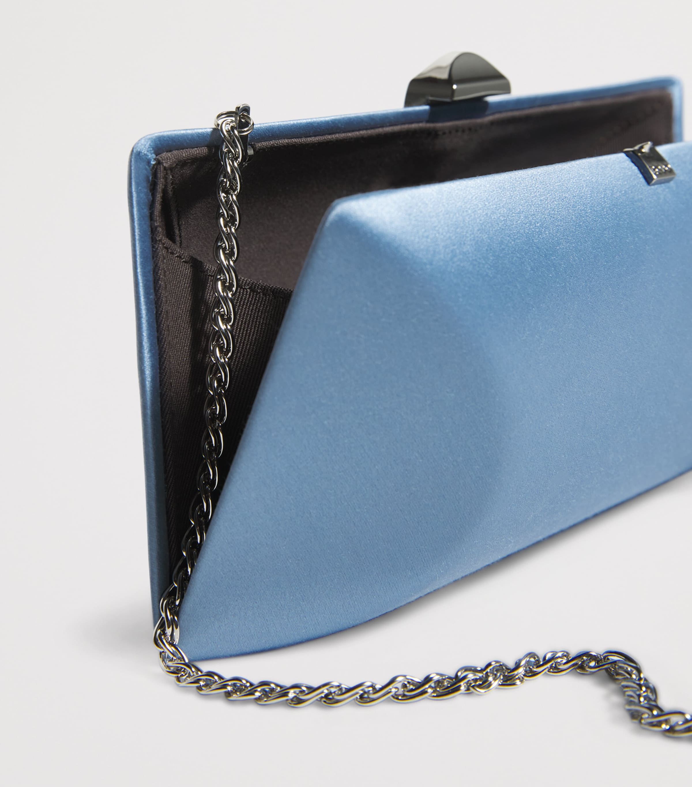 Silk Satin Clutch Bag 345 GLASGOW Image 4