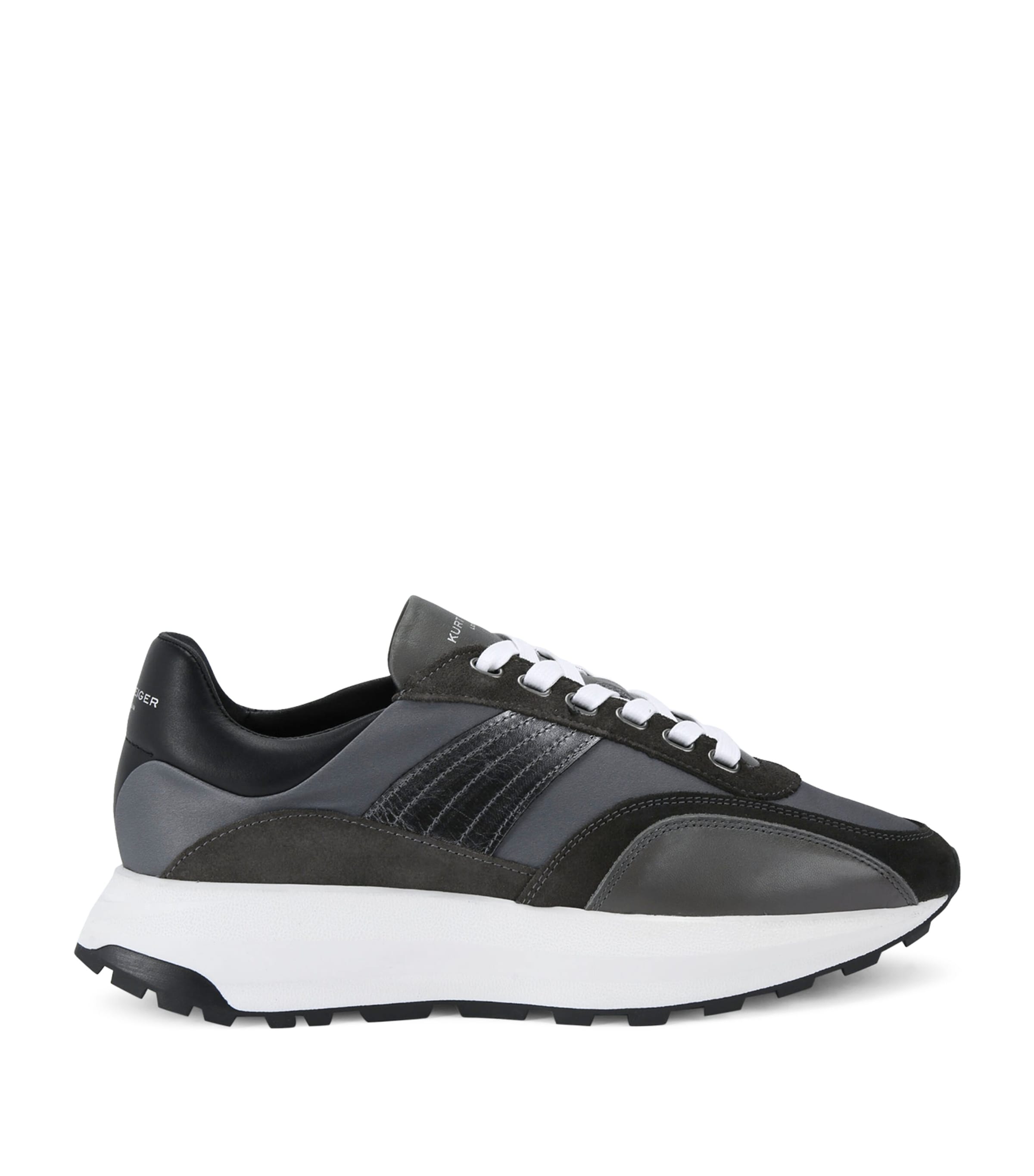 Kurt Geiger London Two-Tone Gaspar Sneakers Grey Image 1