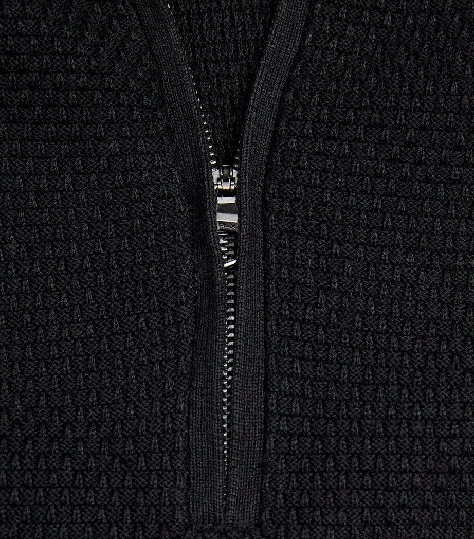 Cotton-Blend Performance Sweater POLO BLACK Image 5