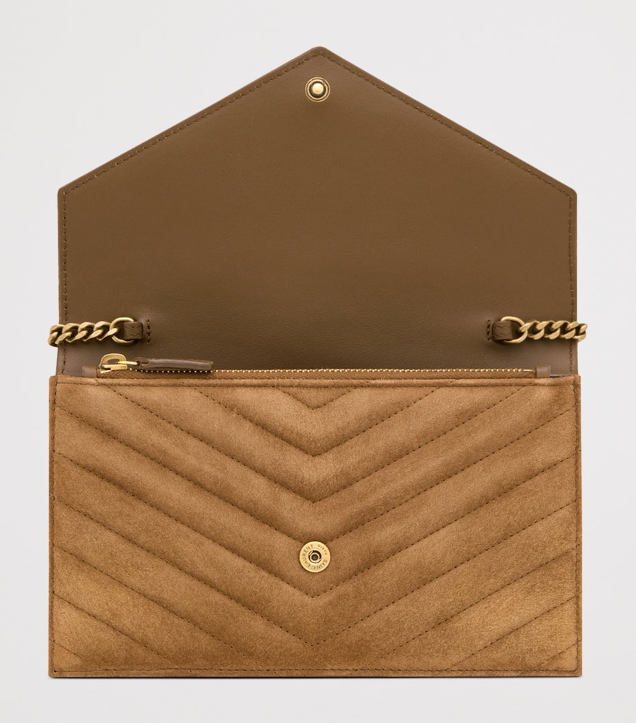Saint Laurent Cassandre Envelope Chain Wallet Image 4