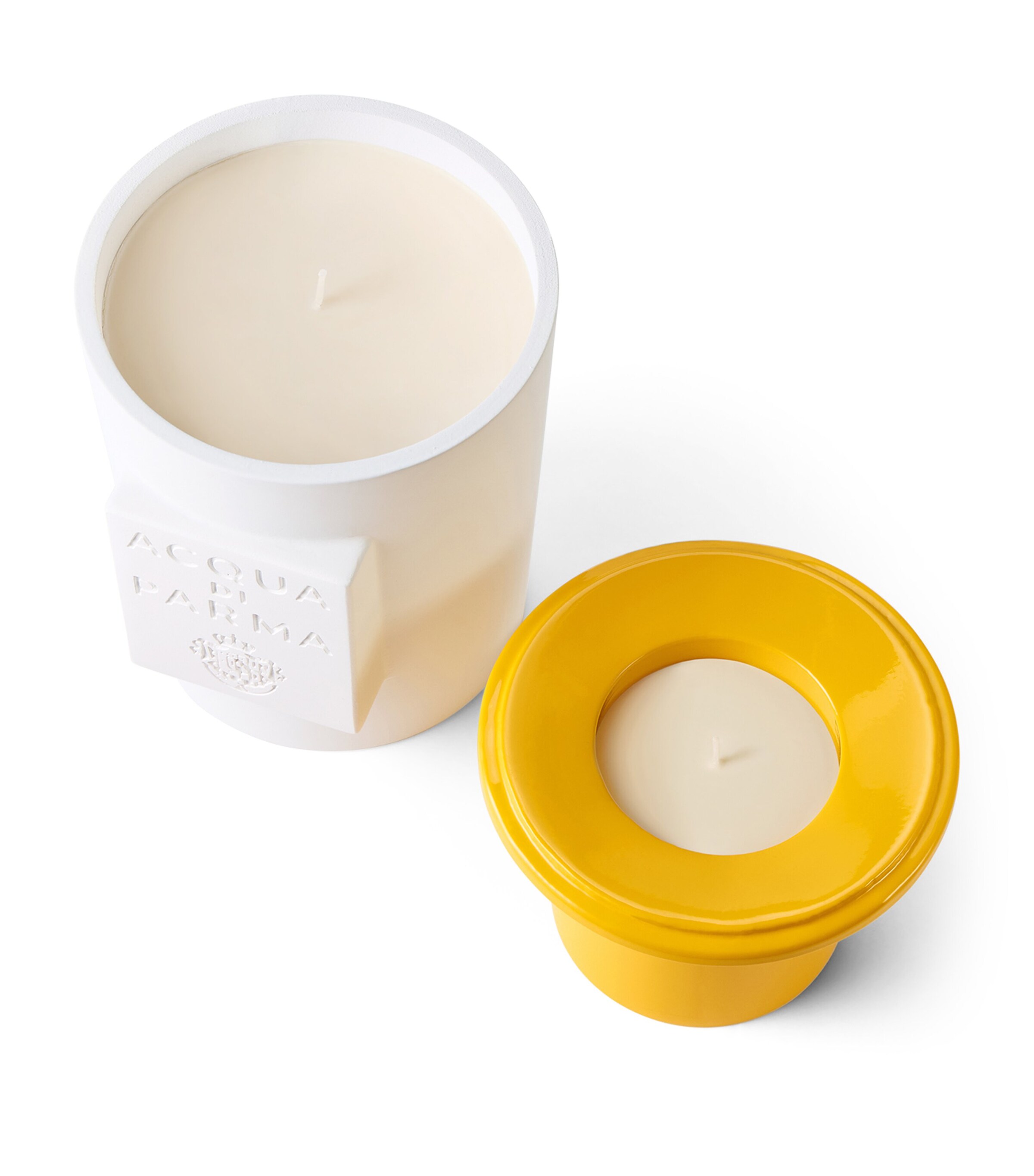 Acqua di Parma La Chapeau! Piccola Luce di Colonia Scented Candle Set Image 4