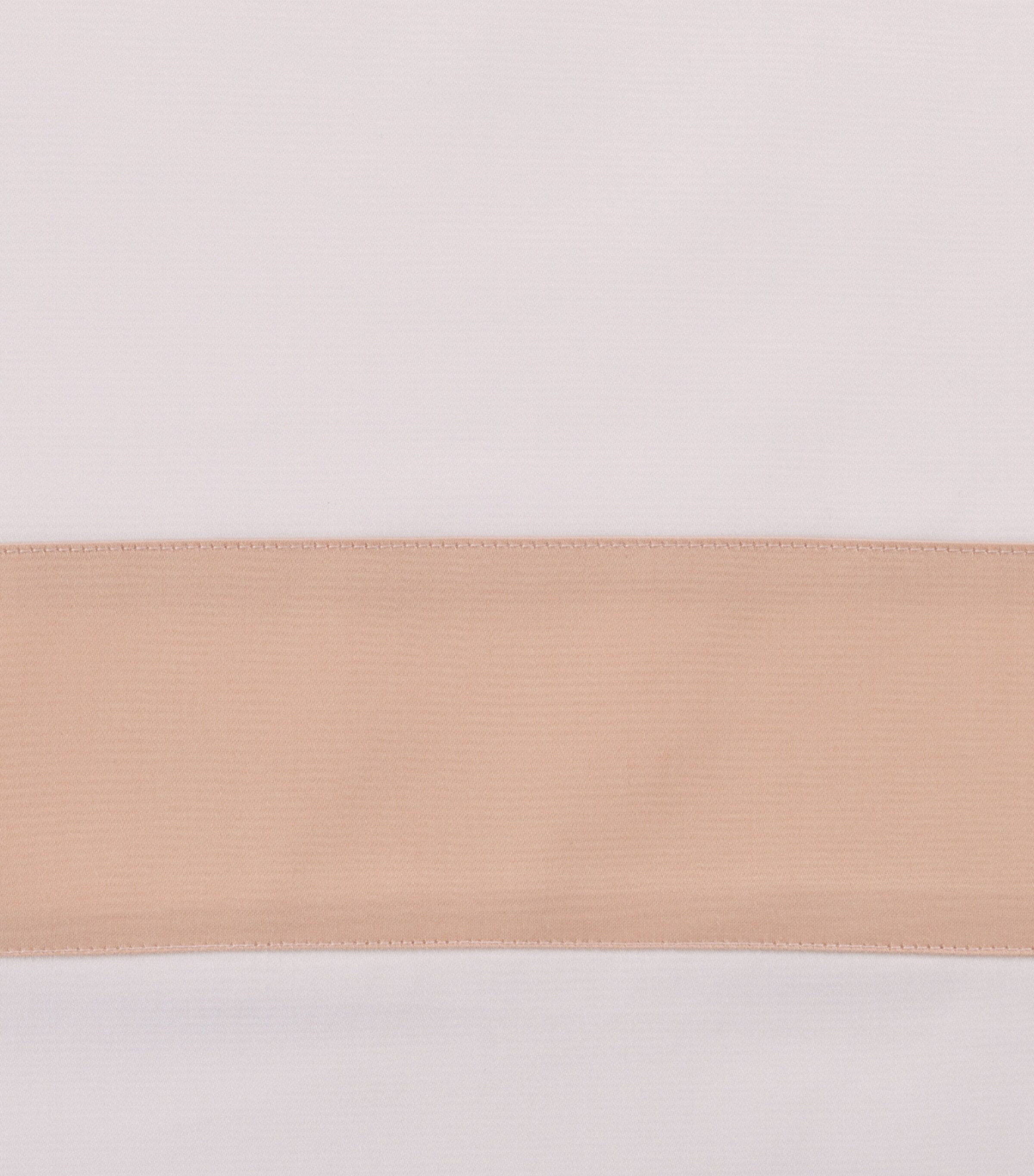 Frette Cotton Breeze Border Queen Duvet Cover (240cm x 220cm) Milk/misty Bl Image 6