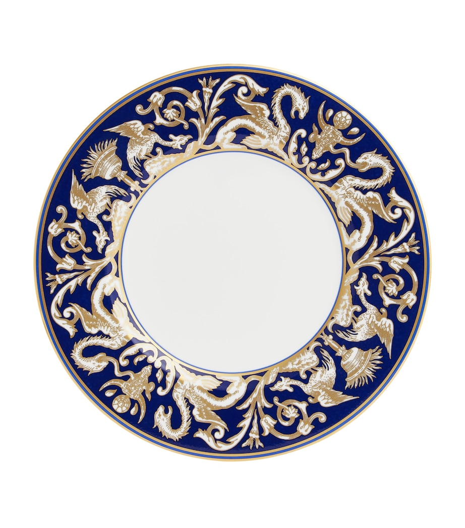 Renaissance Gold Plate (23cm) BLUE Image 1