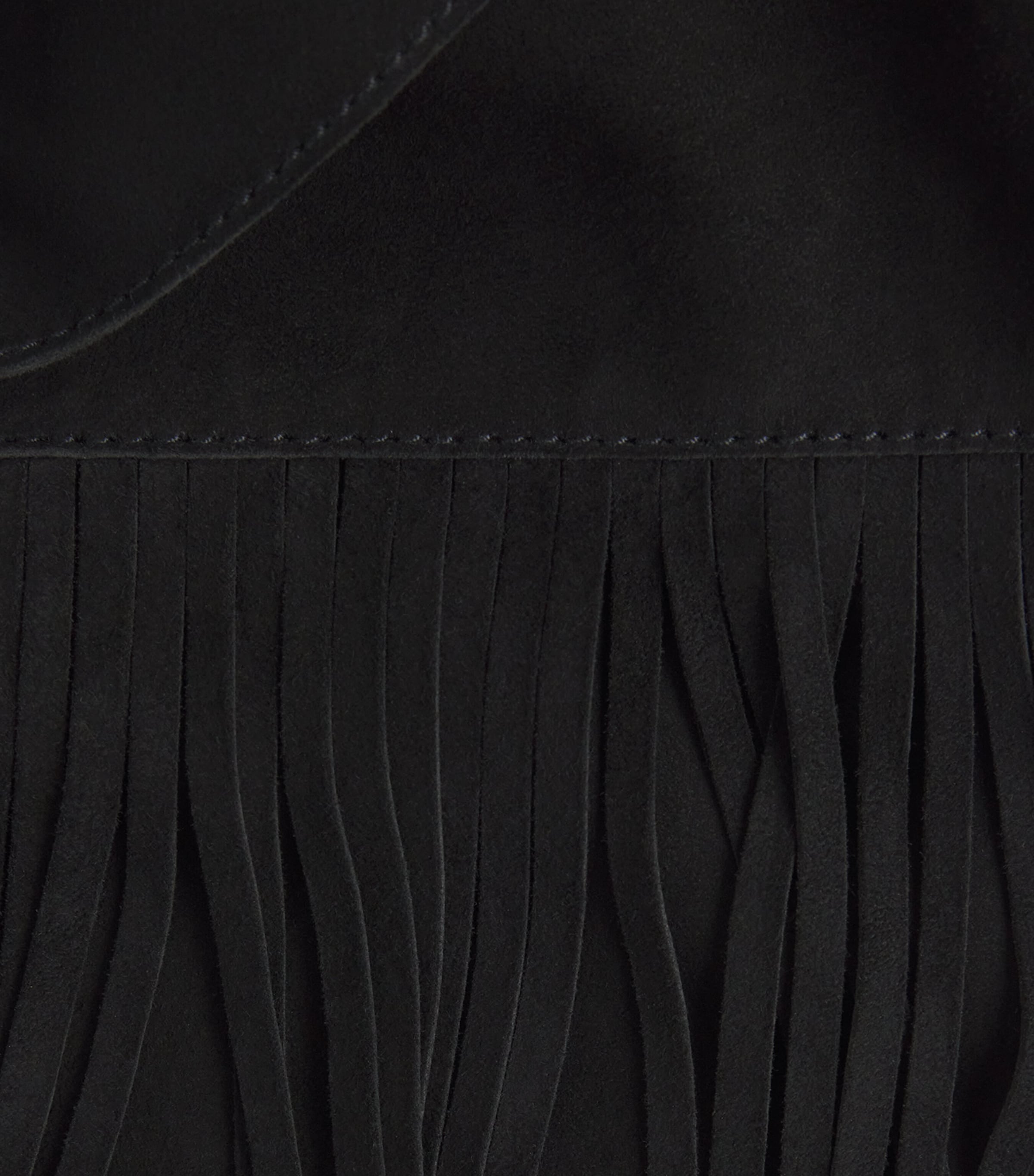 Suede Teagan Jacket BLACK Image 5