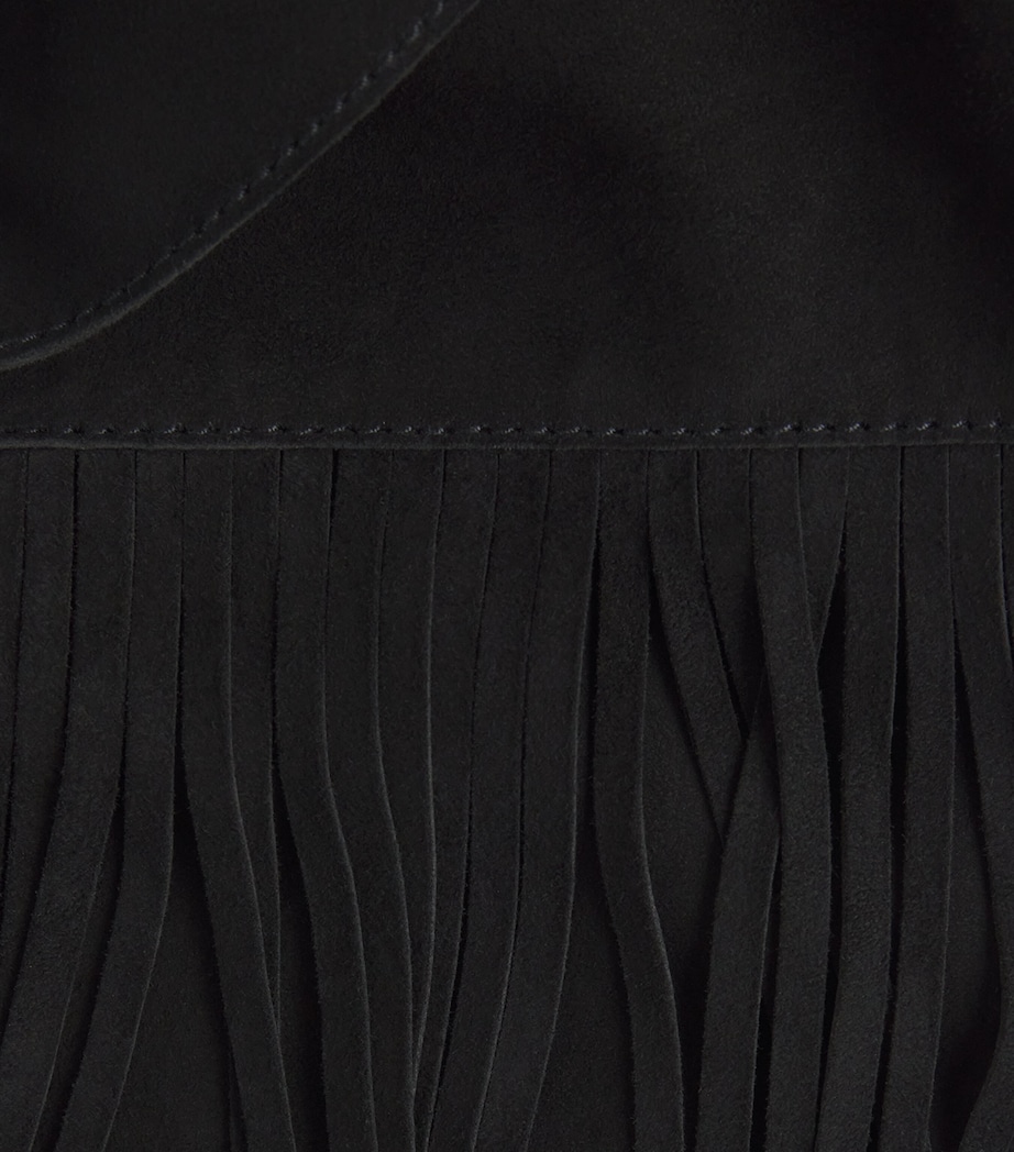 Suede Teagan Jacket BLACK Image 5