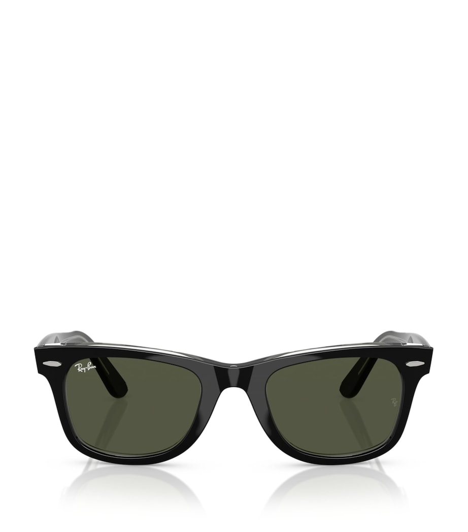 Ray-Ban RB2140 Original Wayfarer Classic Square Sunglasses Black Image 1