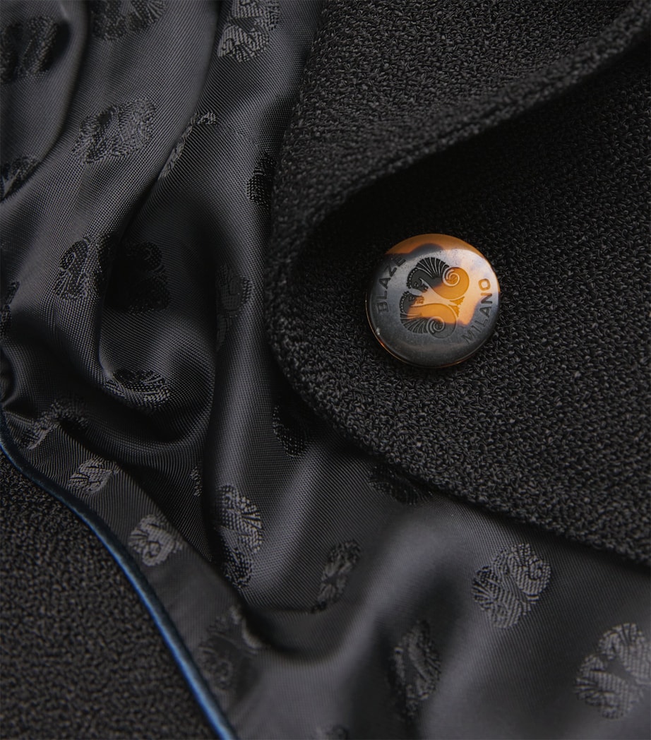 Belted Luna Paint Jacket N000 BLACK Image 5