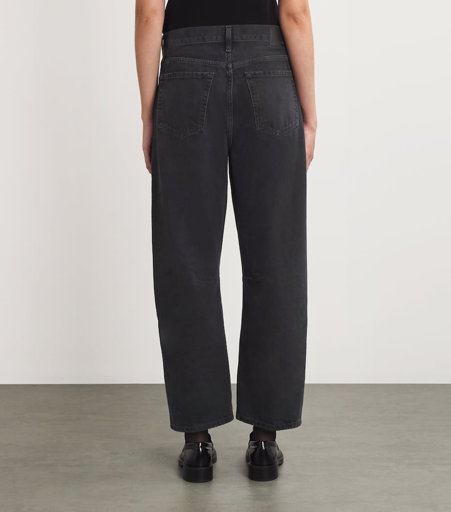 Miro Mid-Rise Relaxed Jeans DOMINO (WSH BLK) Image 4