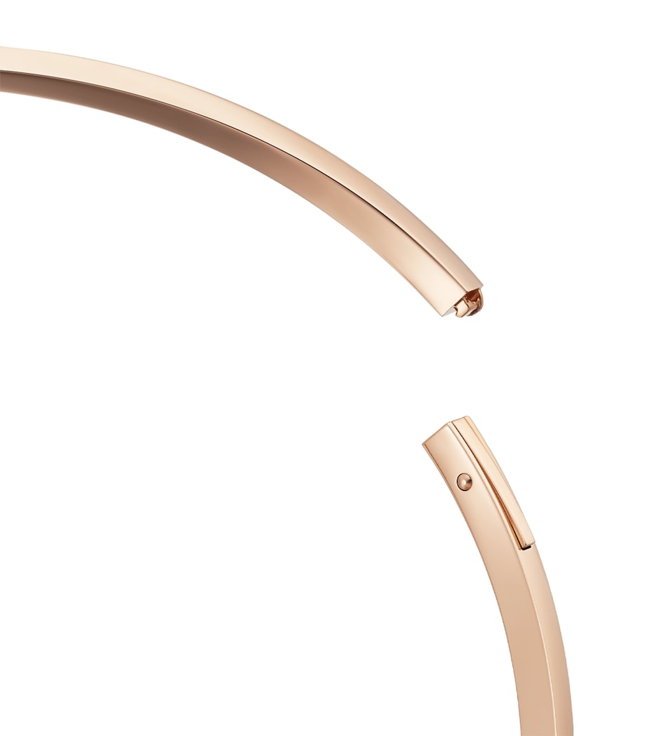 Rose Gold Love Torque Necklace ROSE GOLD Image 2