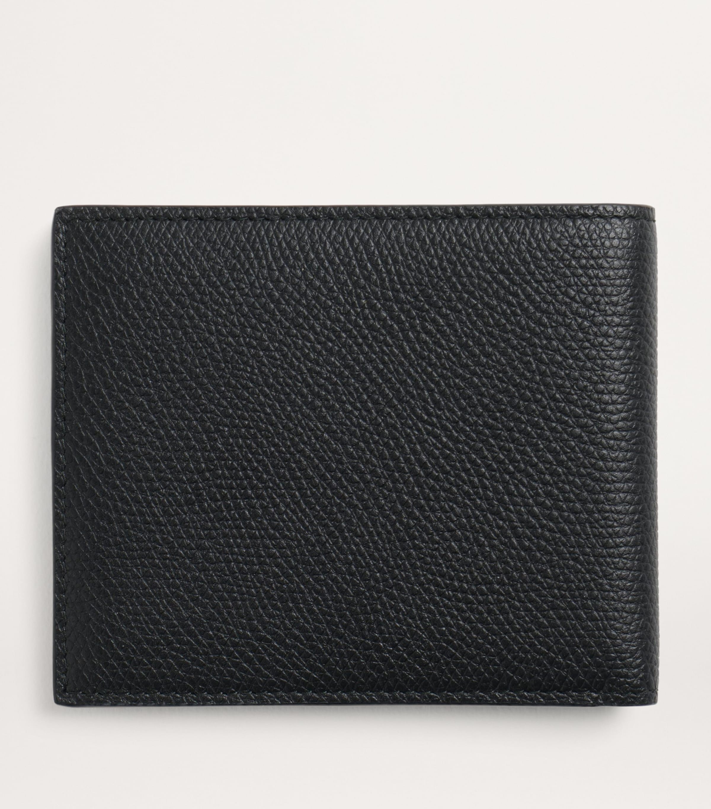 Leather VLogo Signature Wallet 0NO Image 3