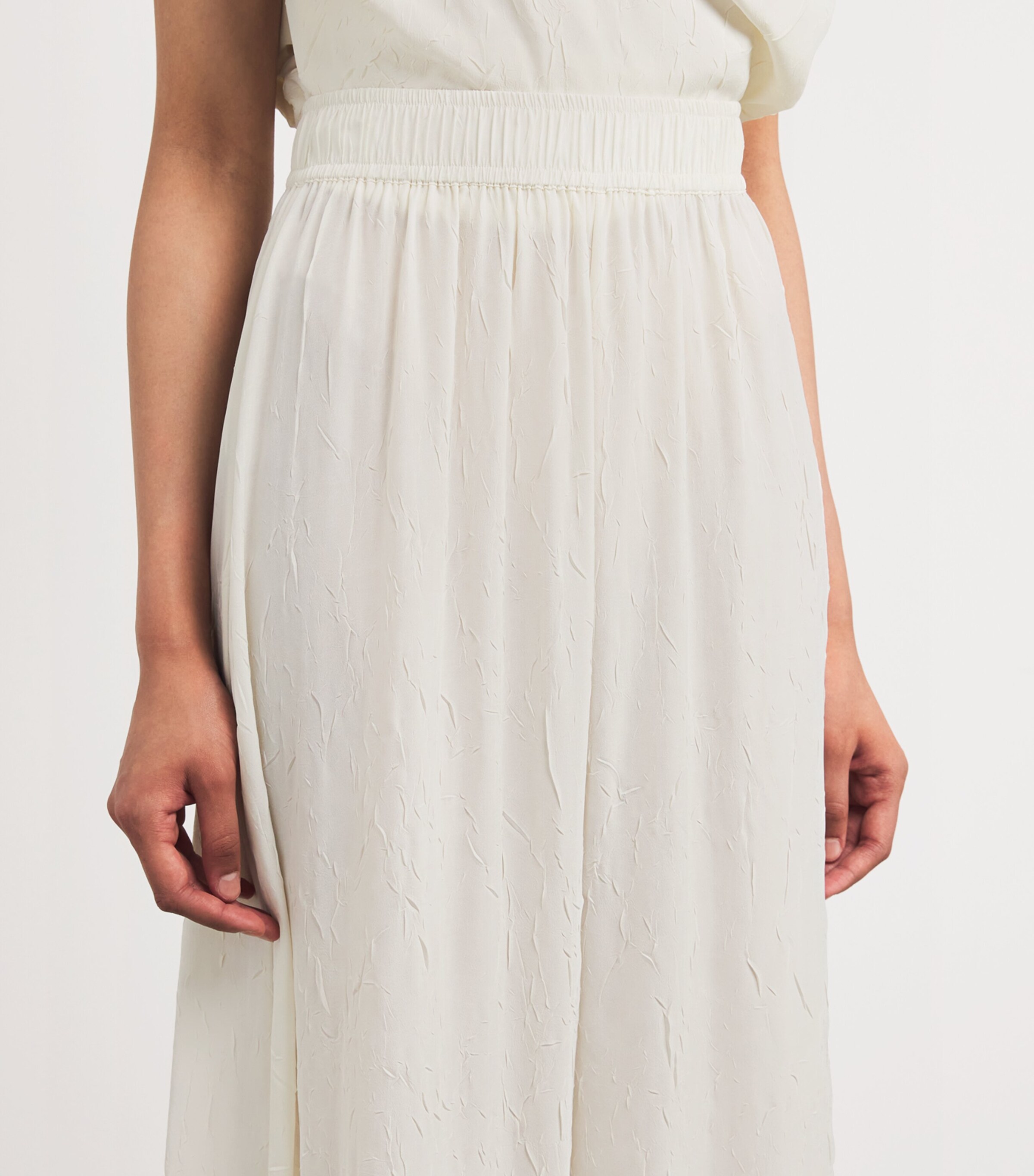 CAMILLA AND MARC Womens Wide-Leg Palazzo Vespera Trousers Off White Image 6