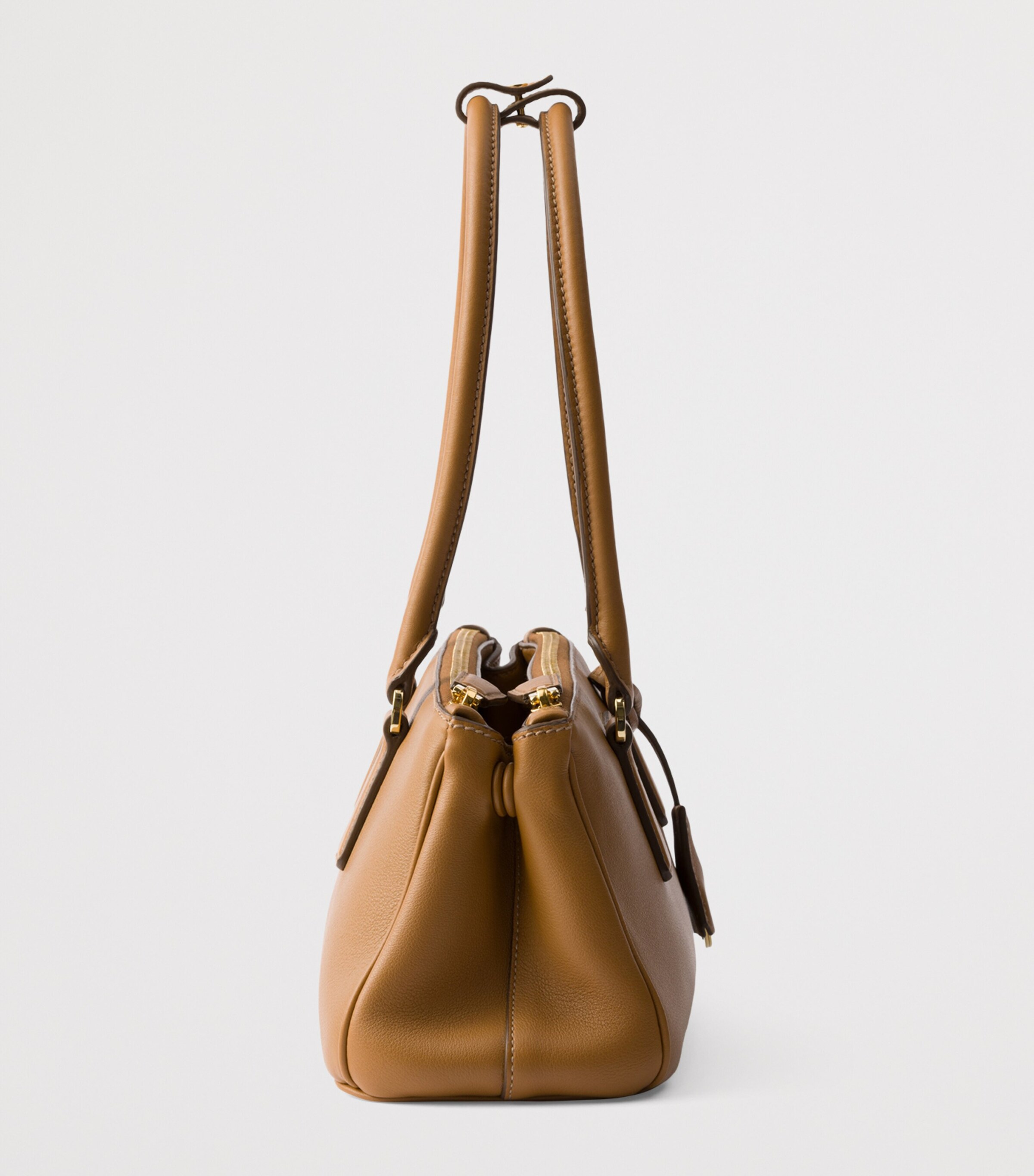 Medium Leather Galleria Top-Handle Bag F03BH Image 6