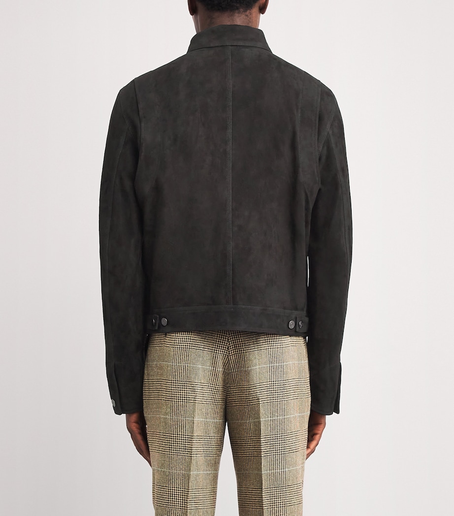 Suede Ryder Jacket POLO BLACK Image 4