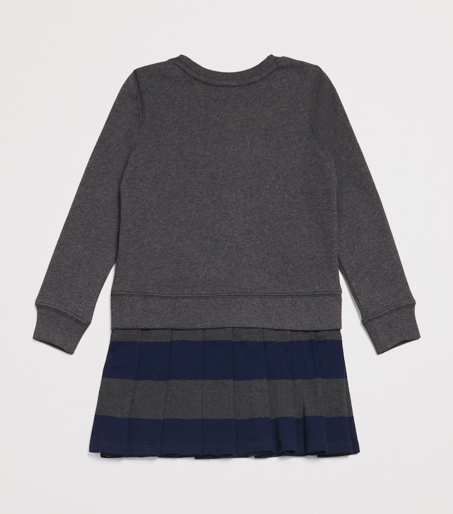 Big Pony Sweatshirt Dress (2-6+ Years) GREY HTR Image 2