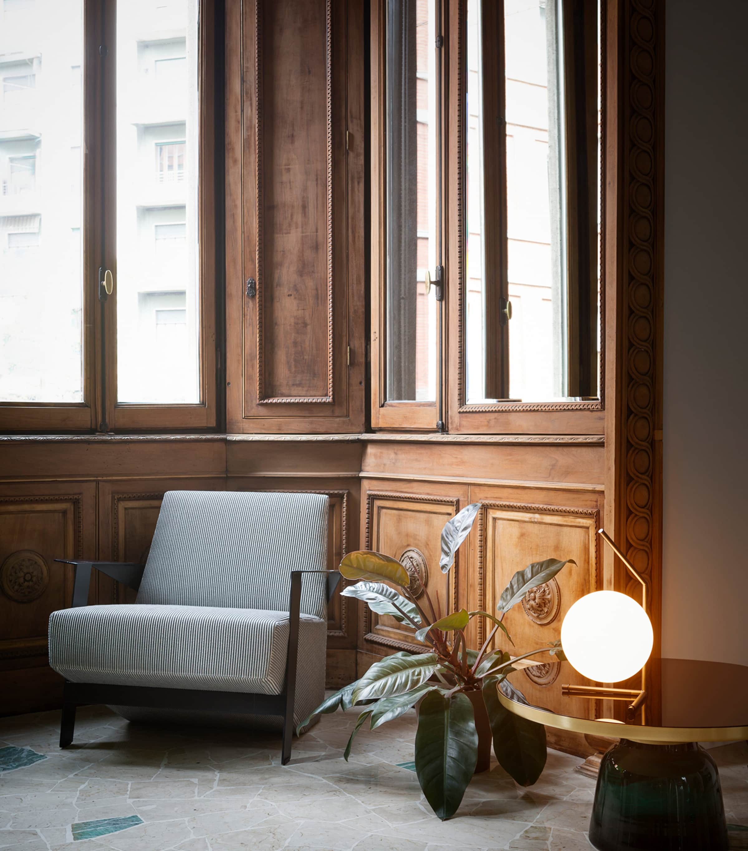 IC T1 Low LED Table Lamp BRASS Image 2