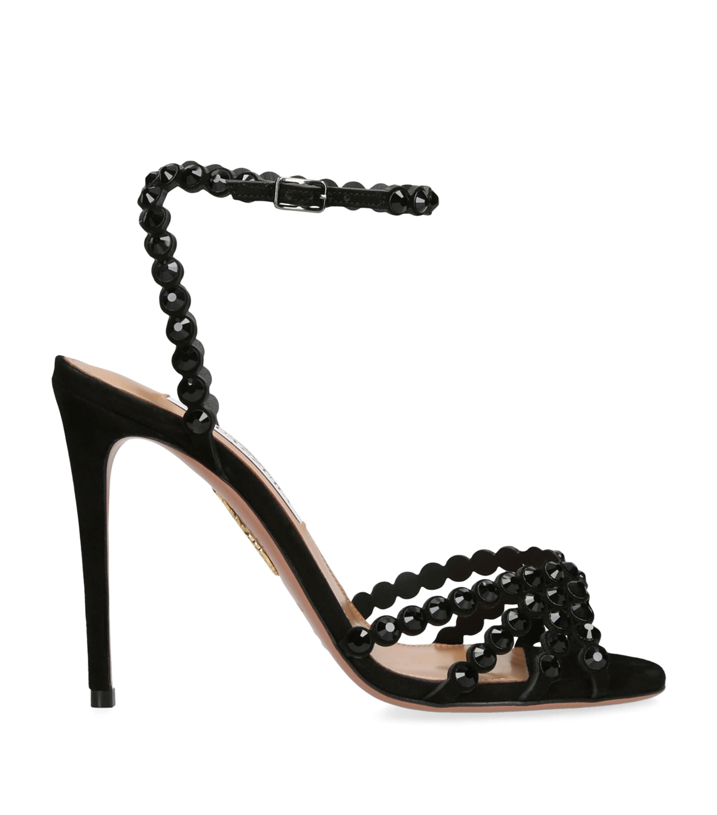 Embellished Tequila Heeled Sandals 105 BLACK Image 1