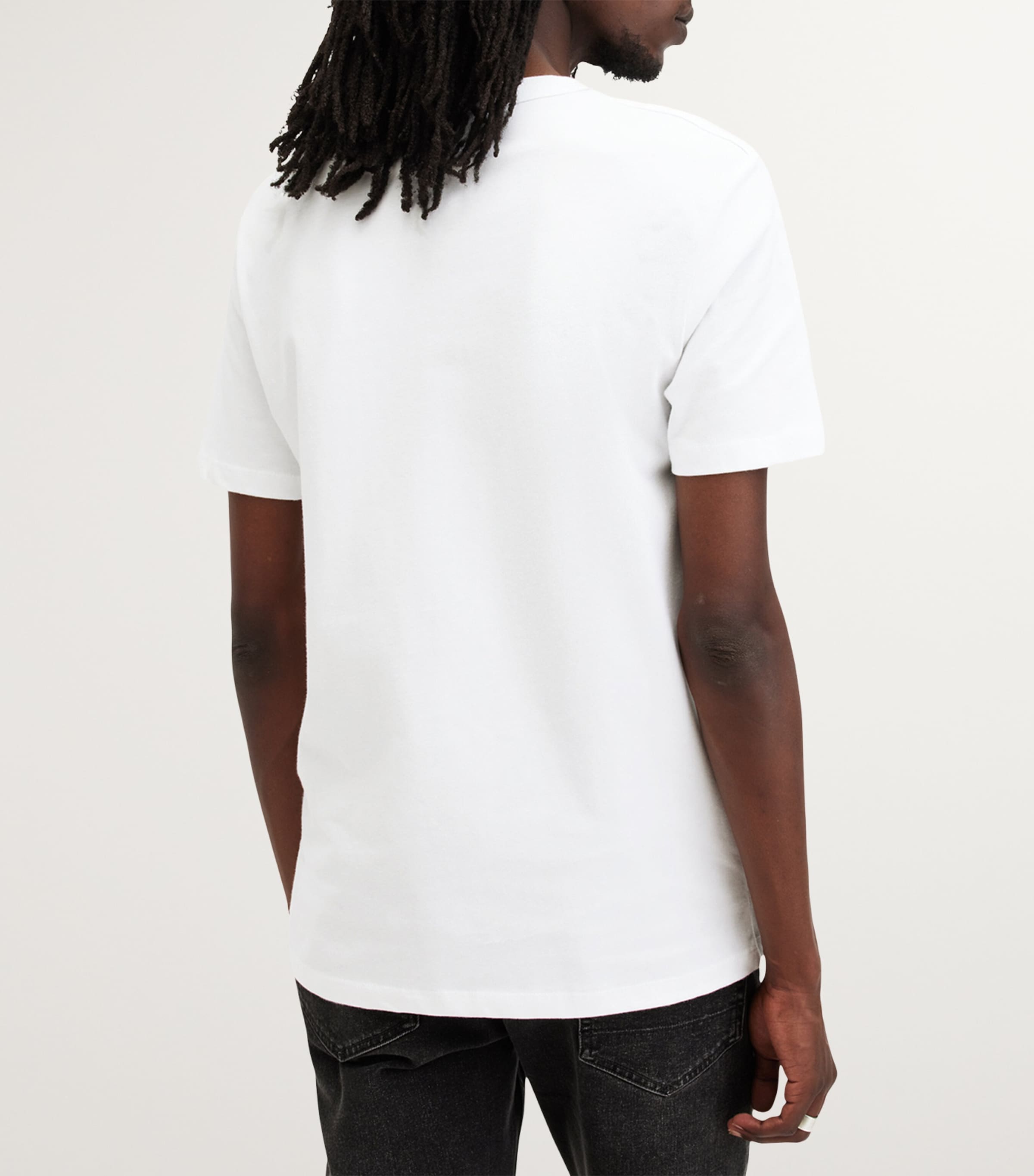 Cotton Brace T-Shirt (Pack of 3) WHITE Image 4