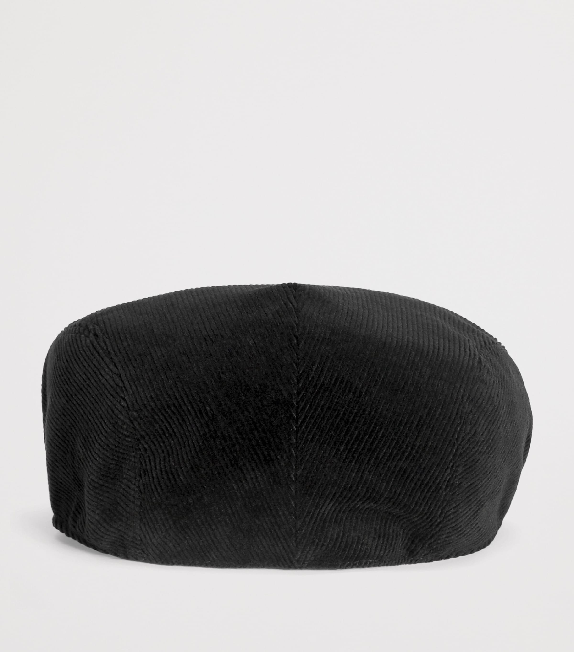 Dolce&Gabbana Corduroy Flat Cap Black Image 2